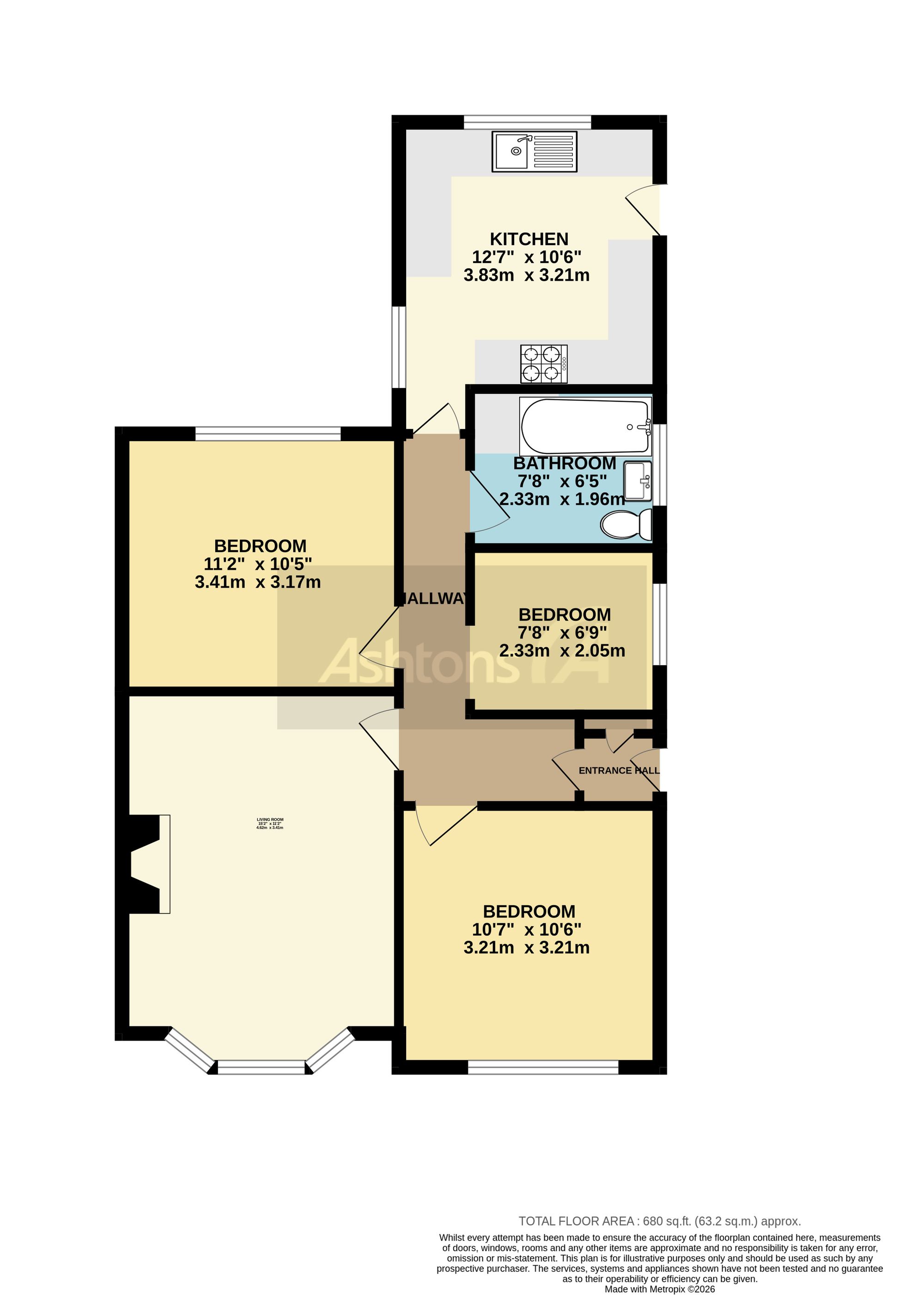 19 Dryden Avenue, Wigan floorplan