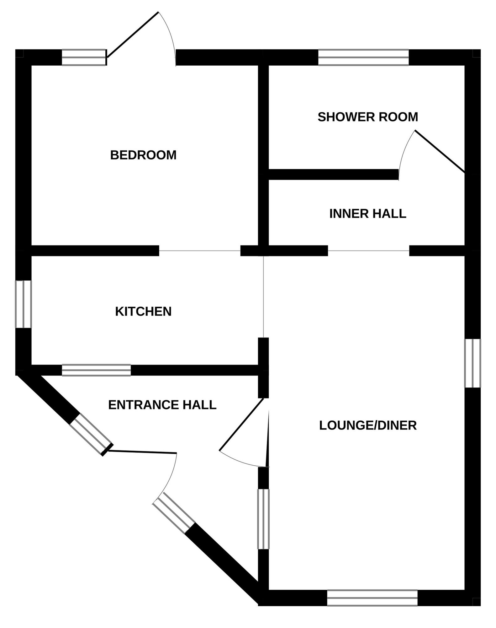 13, Morris Avenue, Jaywick floorplan