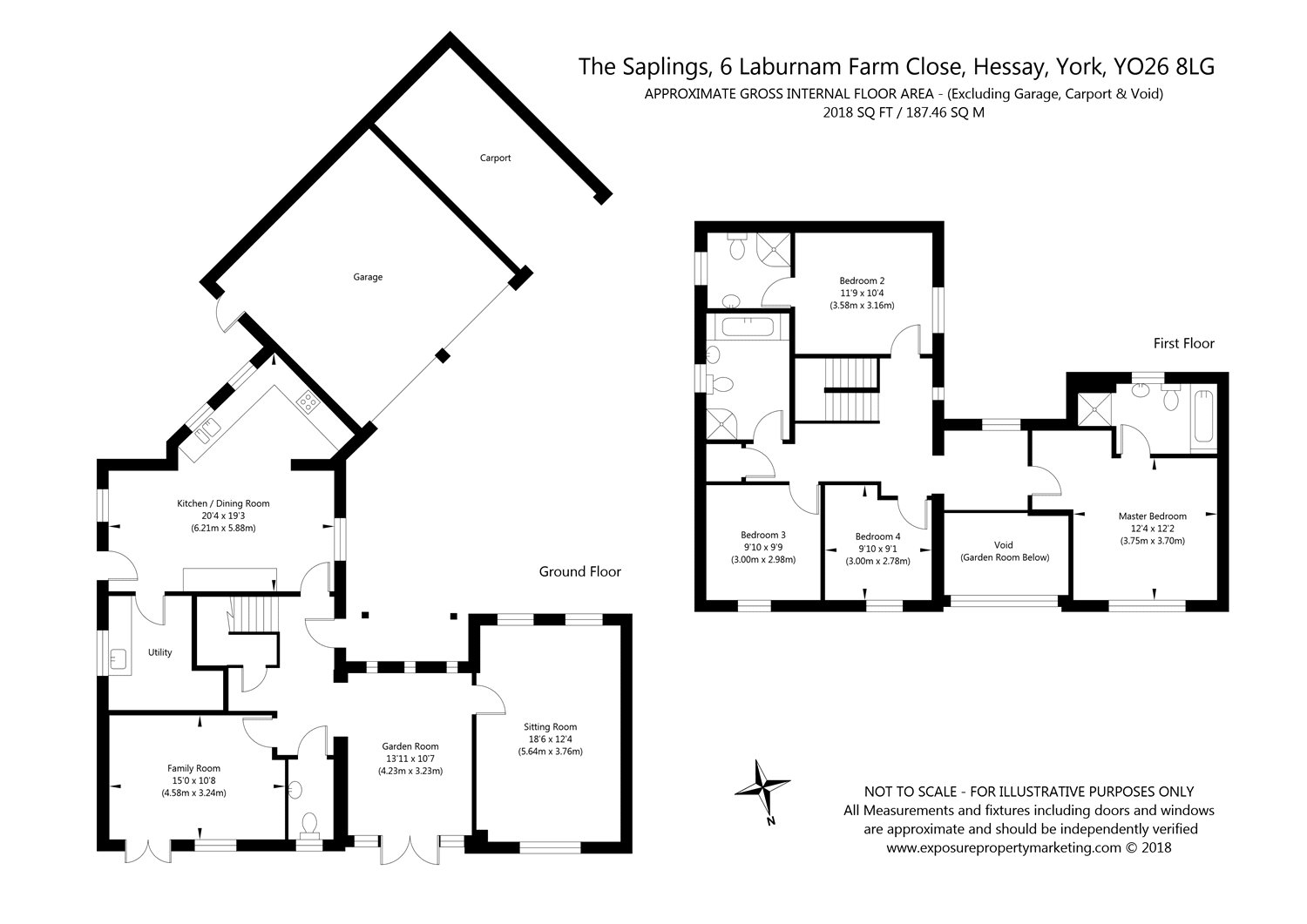 4 Bedrooms Detached house for sale in Laburnum Farm Close, Hessay, York YO26