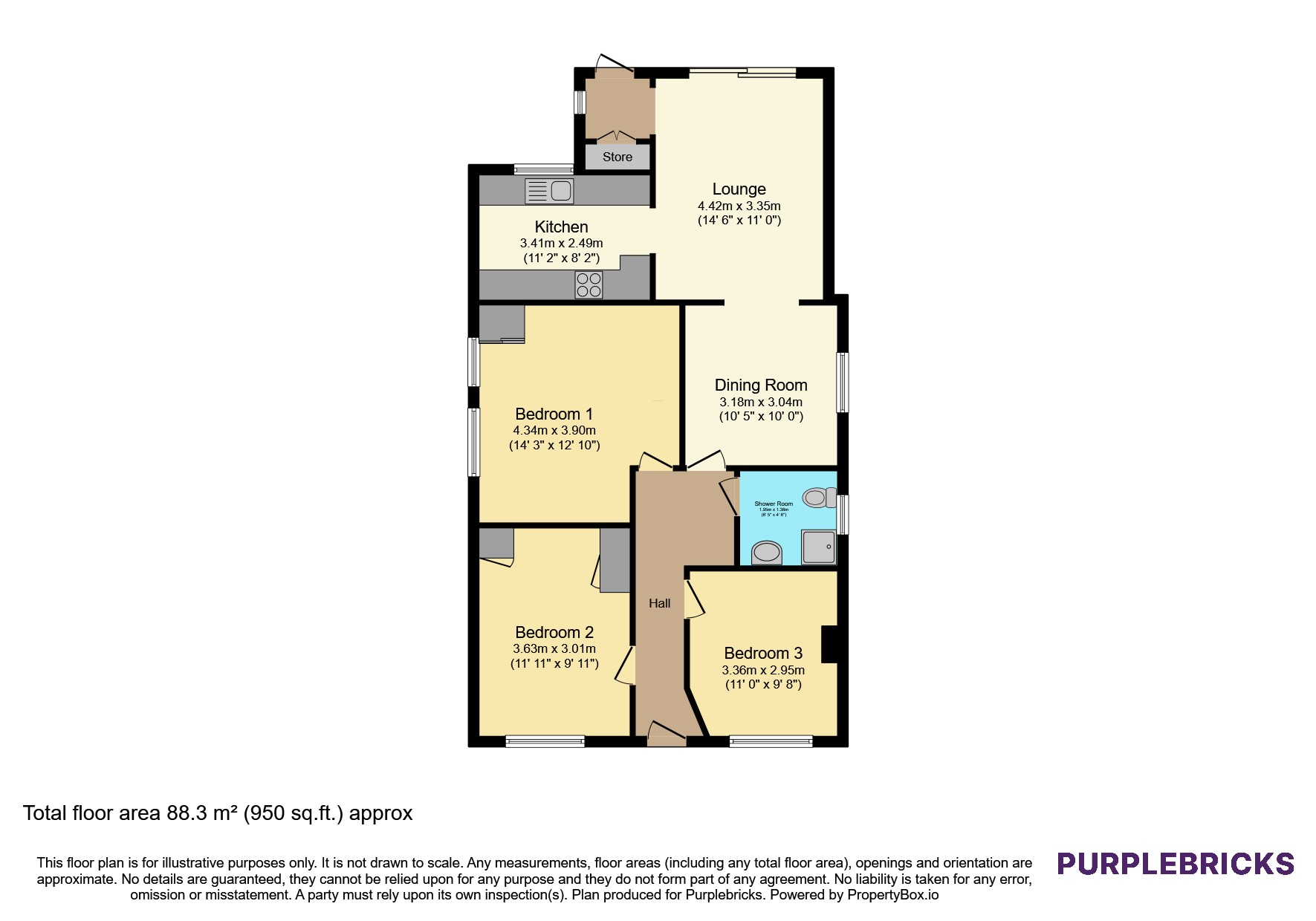 21, The Grove, Southampton floorplan