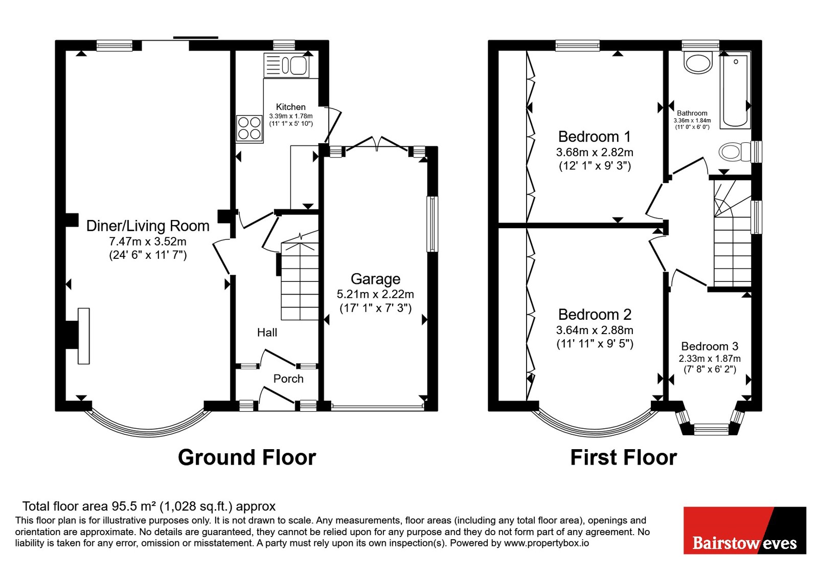 65, Minster Way, Essex floorplan