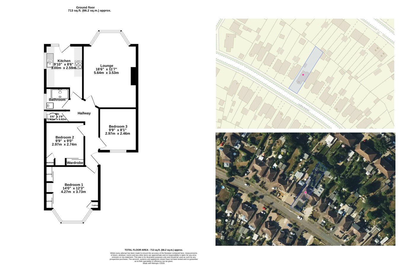 13, Linden Avenue, West Sussex floorplan