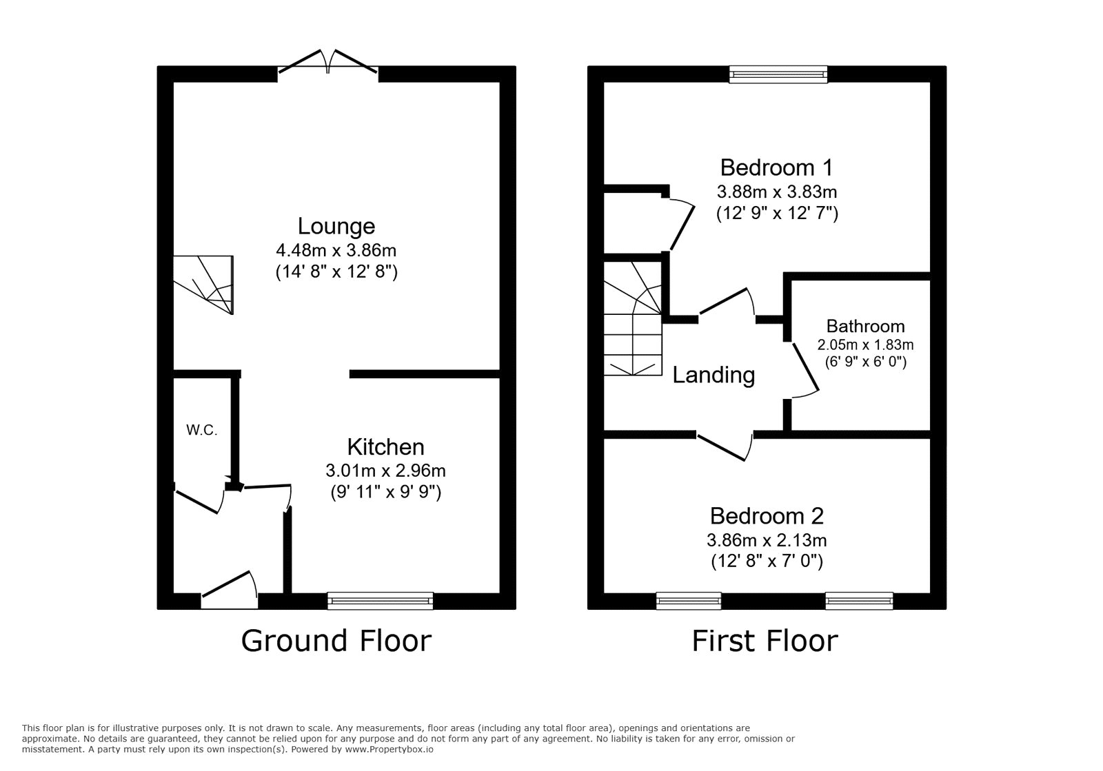 30, Bellerphon Drive, Staffordshire floorplan