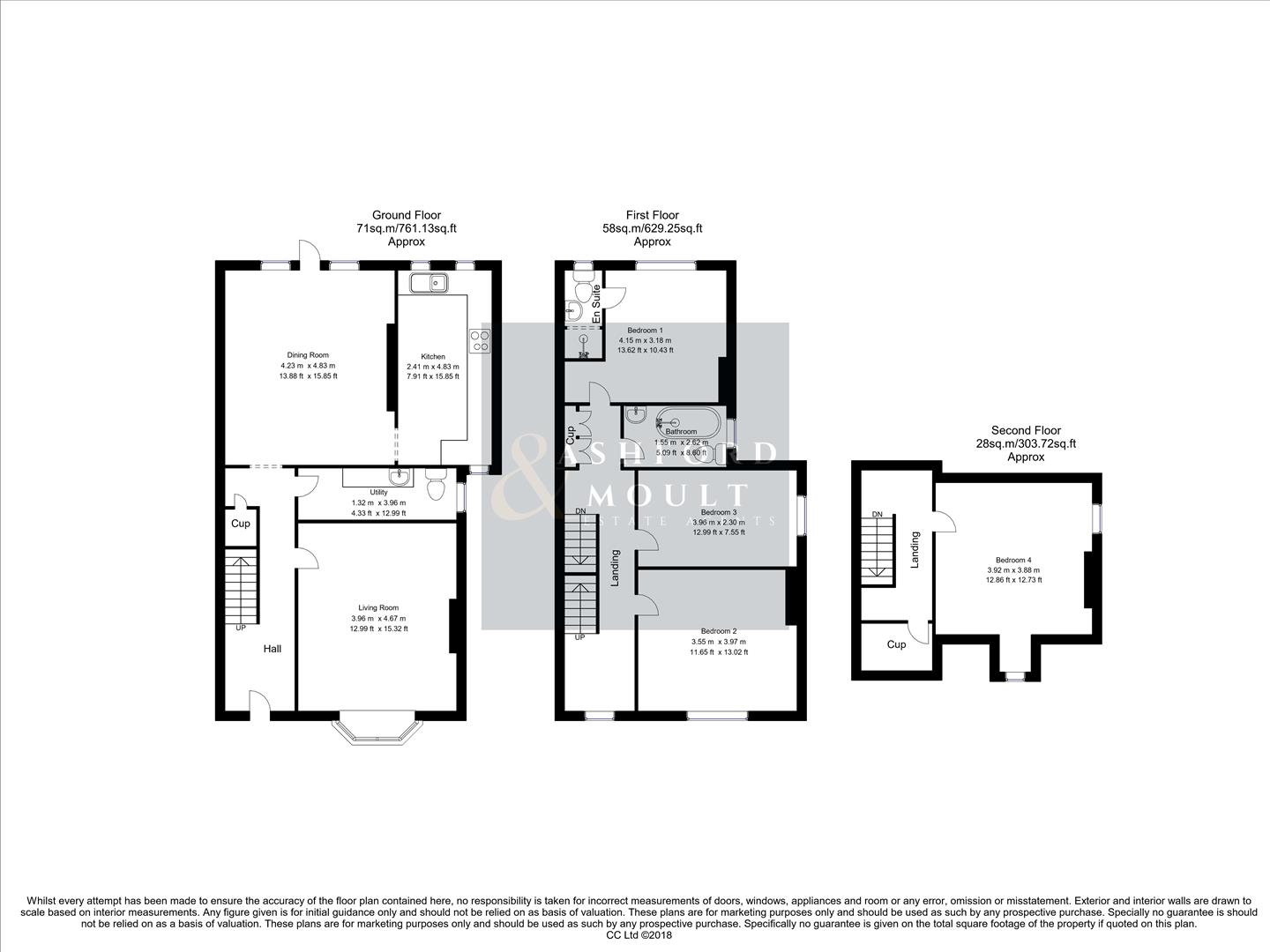 21, Burns Lane, Mansfield floorplan