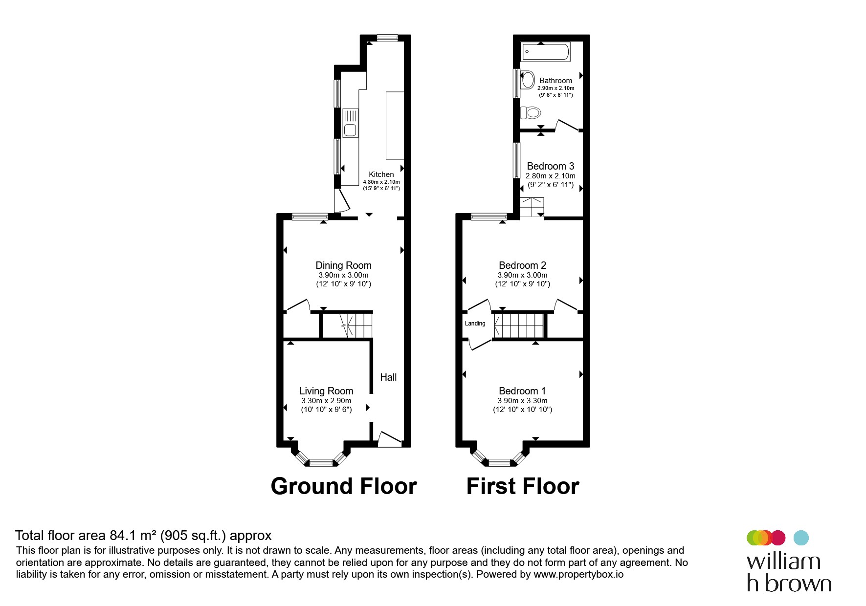 54, Admiralty Road, Great Yarmouth floorplan