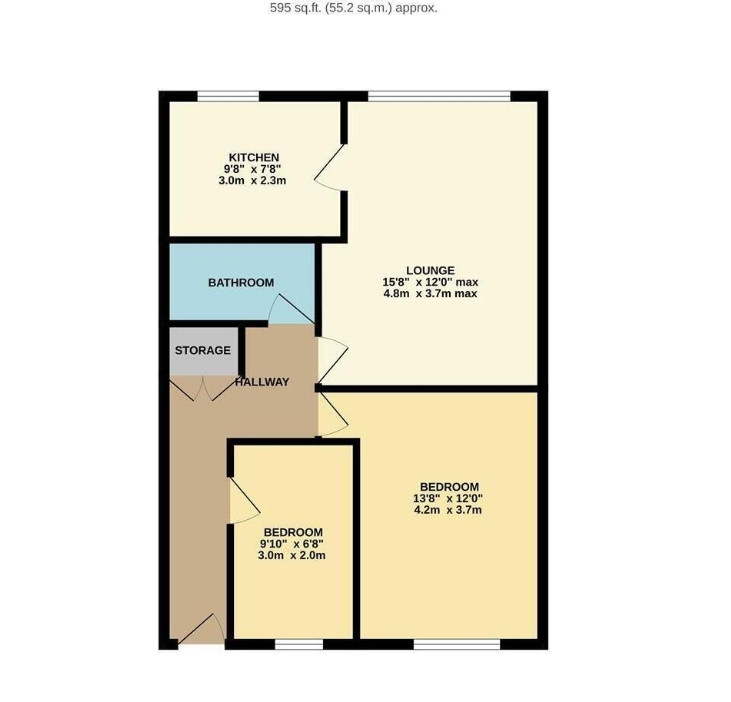 98 Rolls Court,, Inks Green, London floorplan