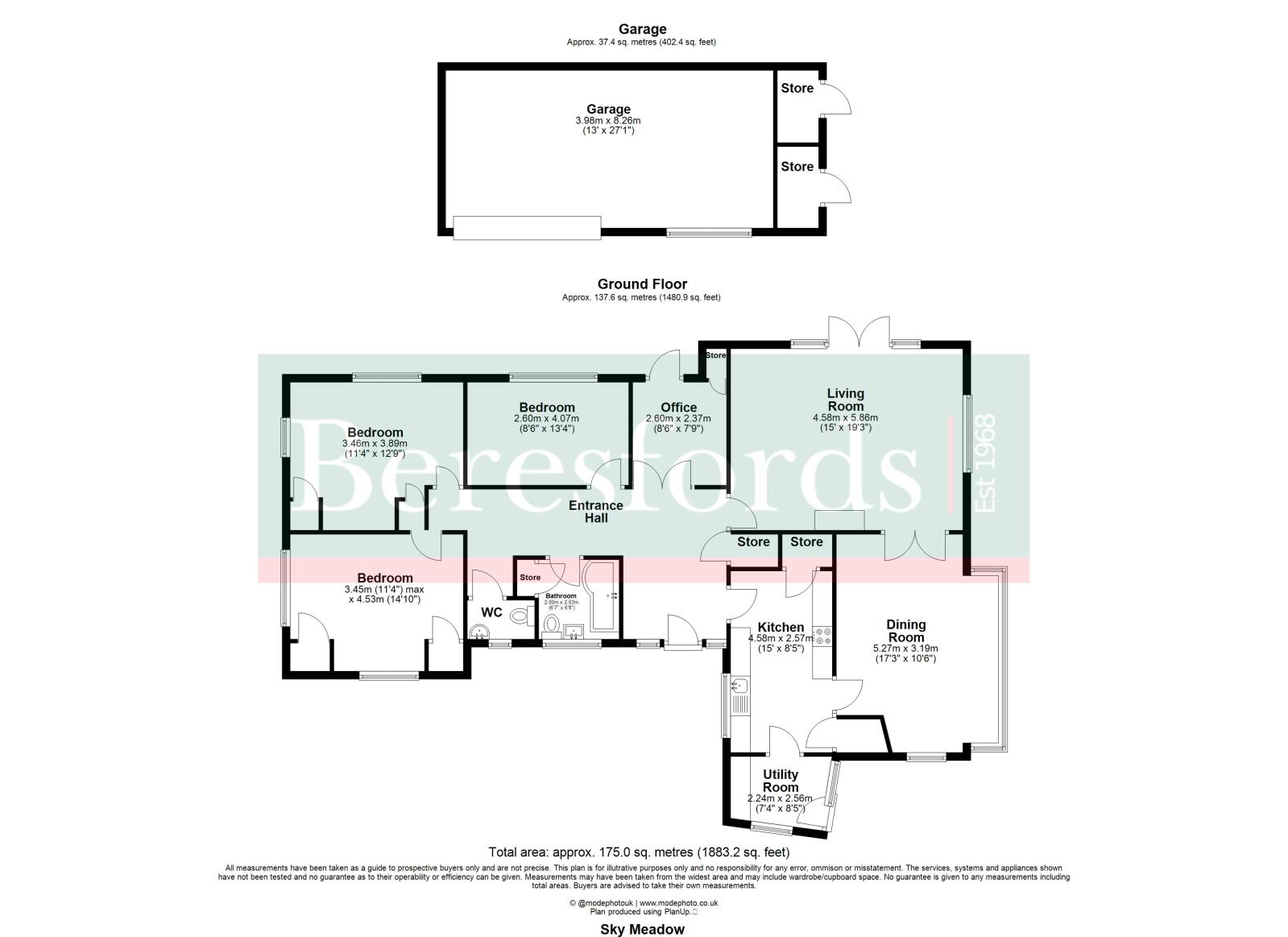 Sky Meadow,, Colam Lane, Chelmsford floorplan