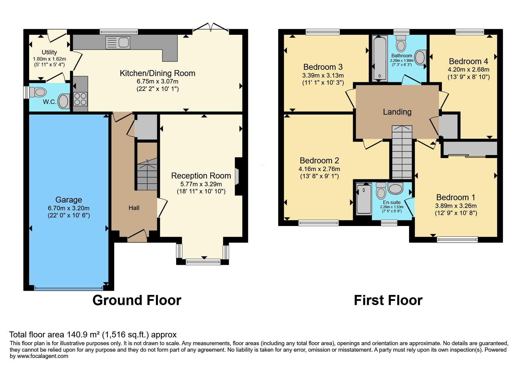 65, Goosepool Way, Darlington floorplan