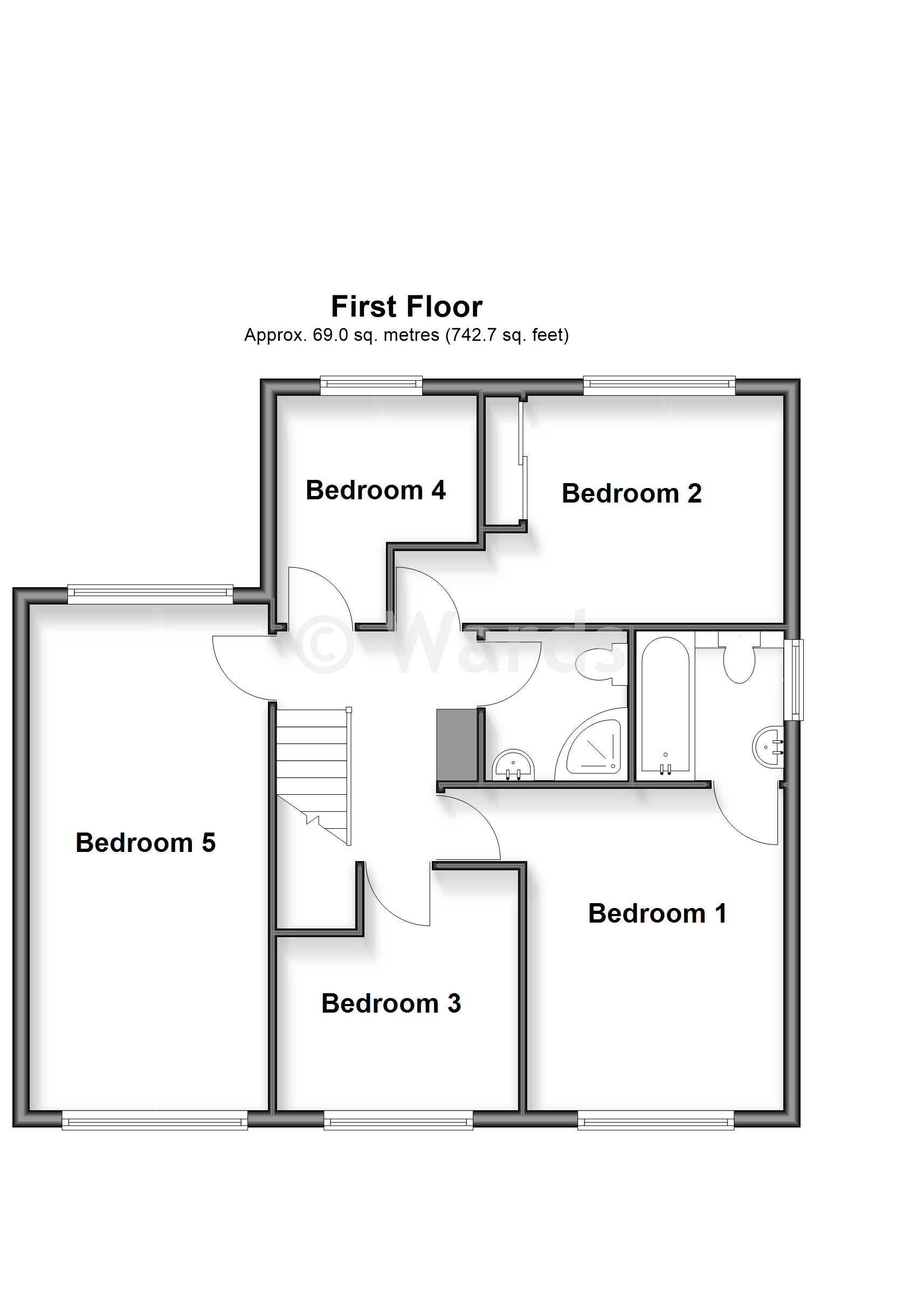6, Ellis Way, Herne Bay floorplan