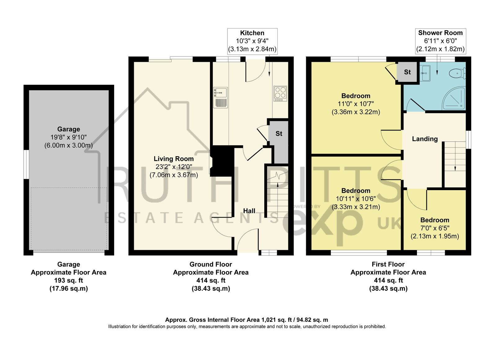 Brierley Crescent, Pontefract floorplan