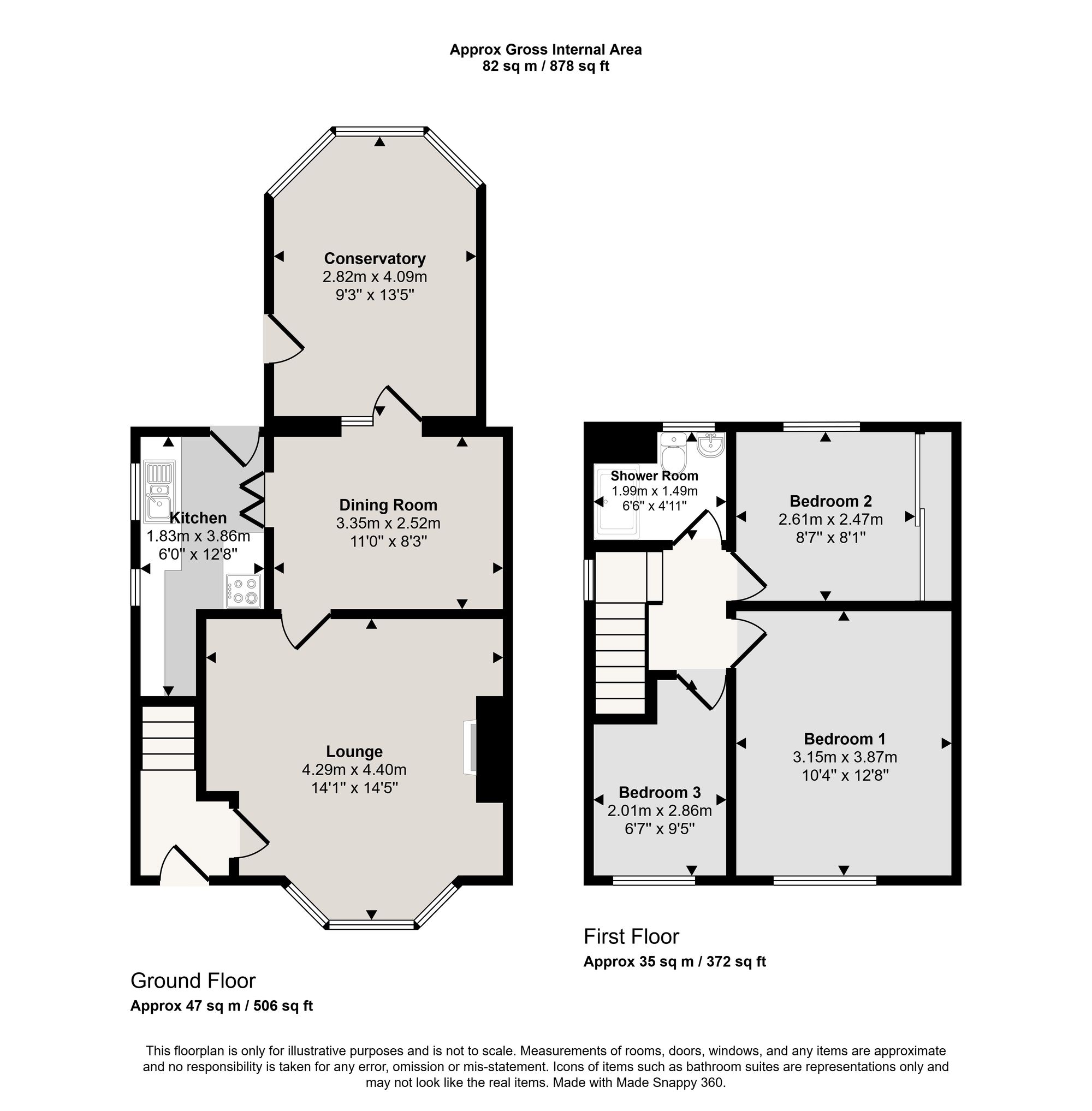 14 Springfield Lane, Manchester floorplan