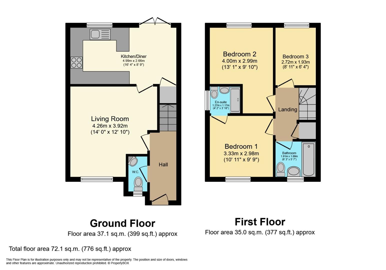 3, Astoria Drive, Coventry floorplan