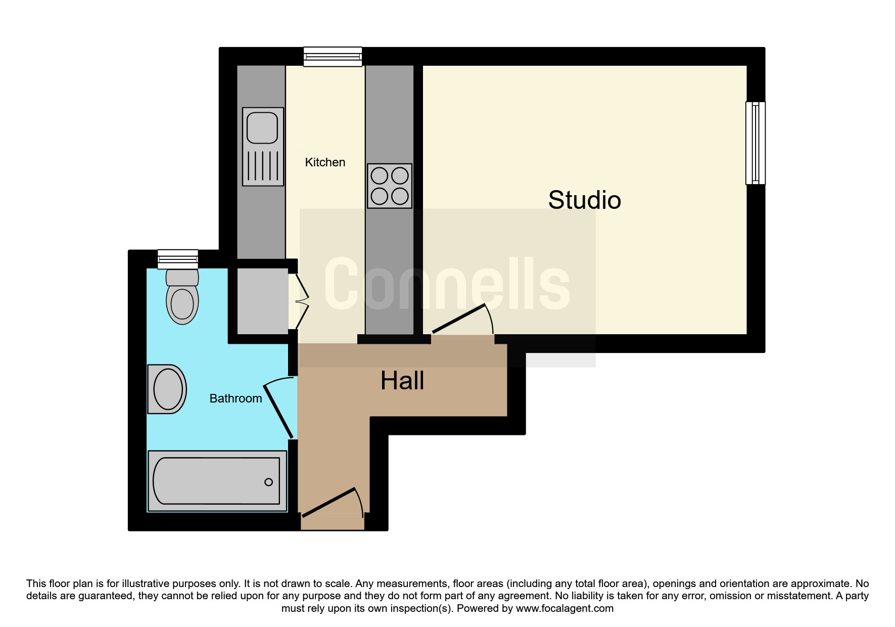 1, Wicken House, 60 London Road, Maidstone floorplan