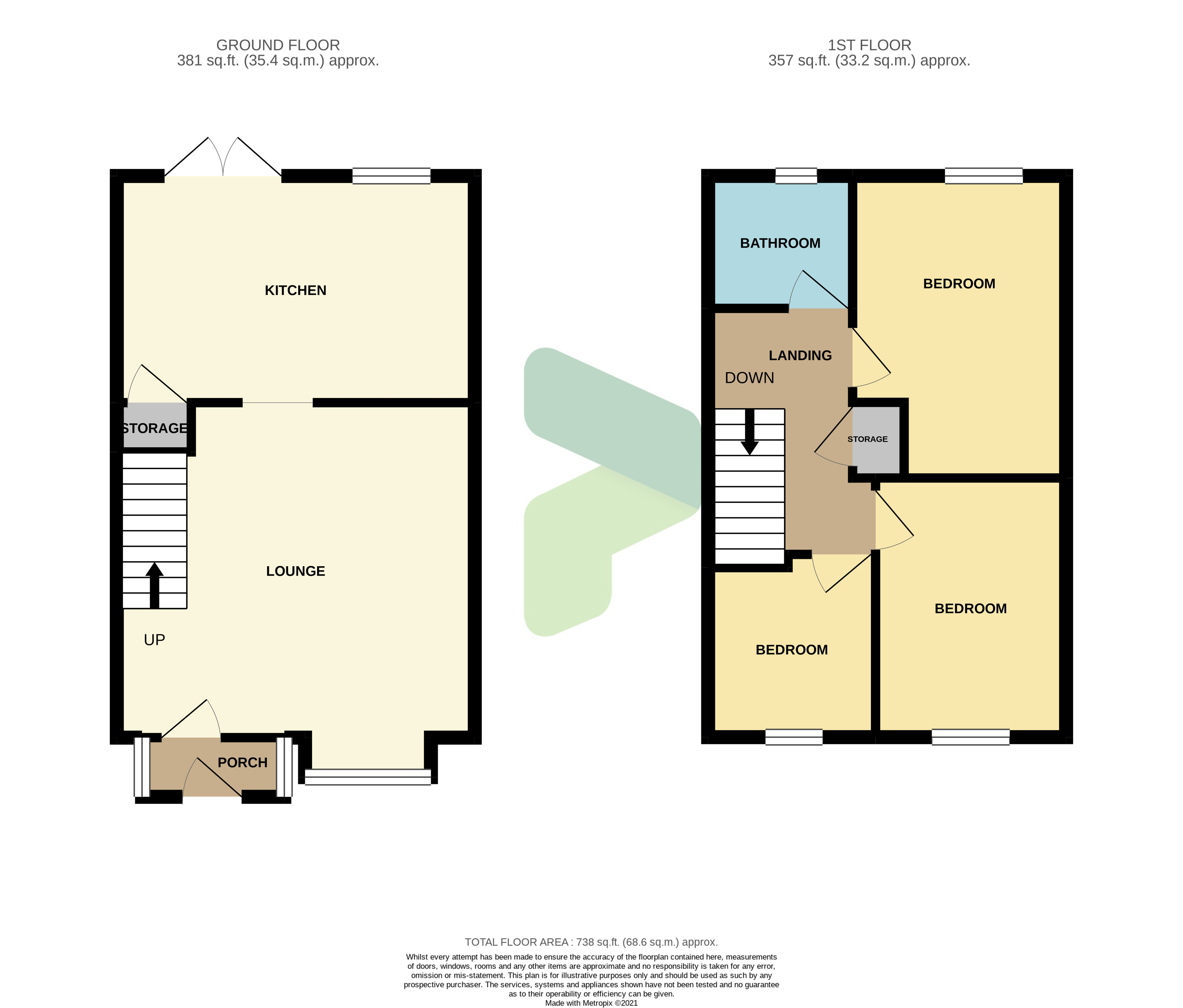 Schofield Street, Darwen BB3, 3 bedroom town house for sale 60221111
