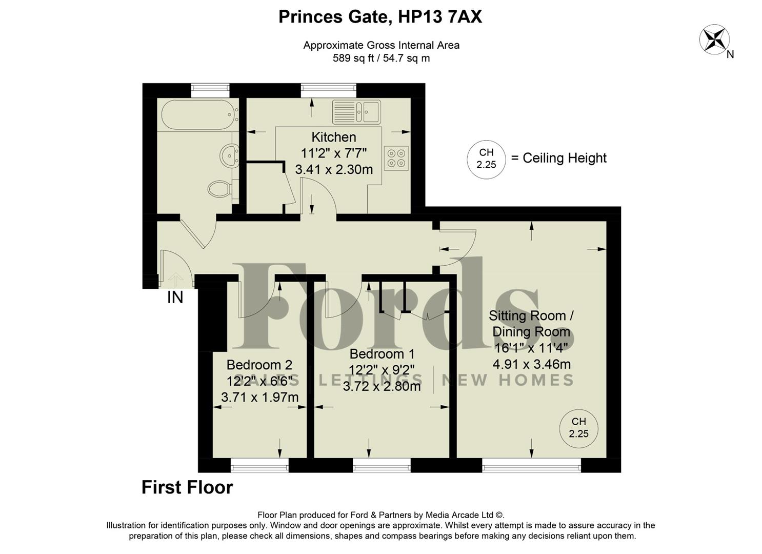 Melissa Court, 4, Princes Gate, High Wycombe floorplan