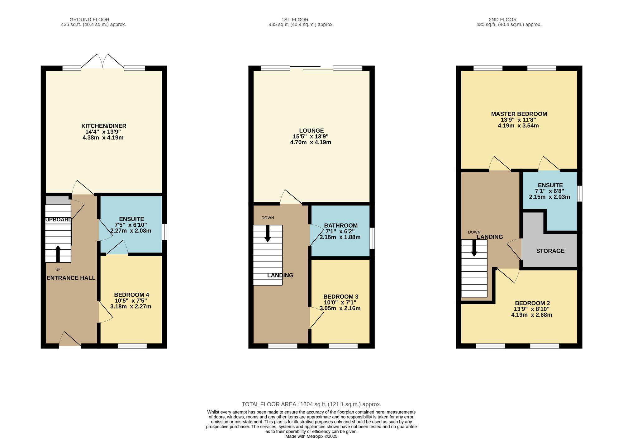 50 Holywell Drive, Warrington floorplan