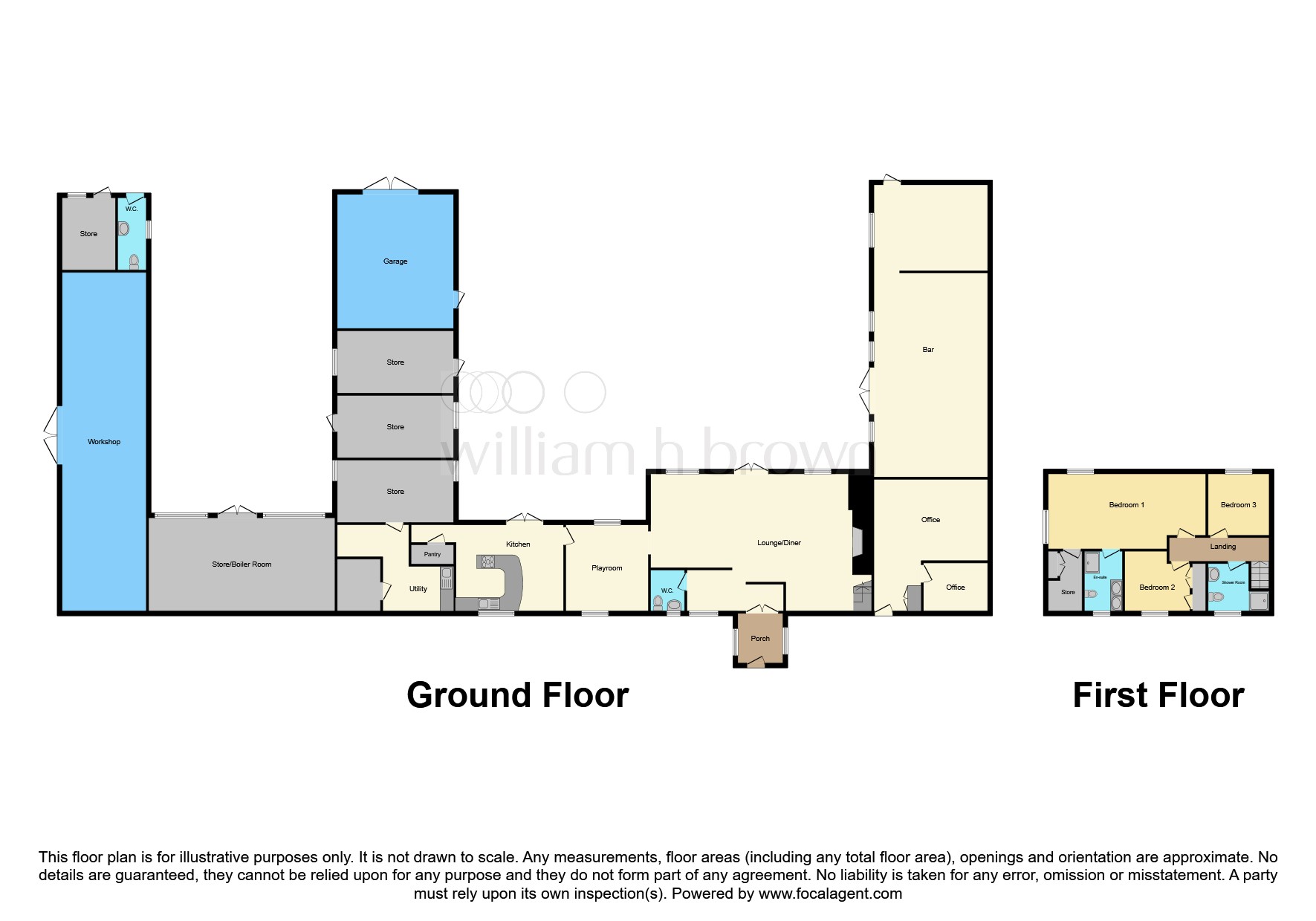 The Barns, Great North Road, Grantham floorplan