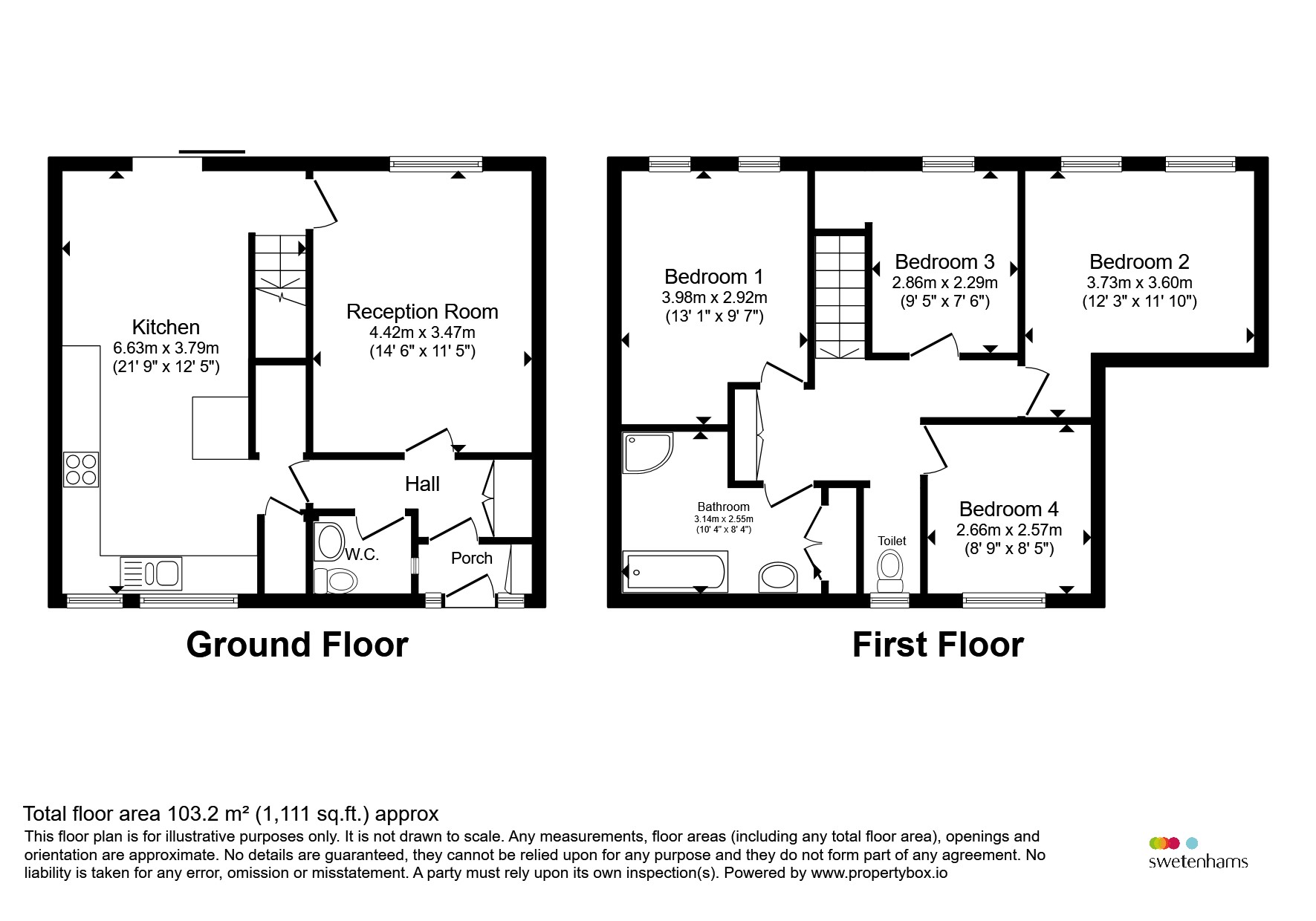 38, Limekiln Row, Runcorn floorplan