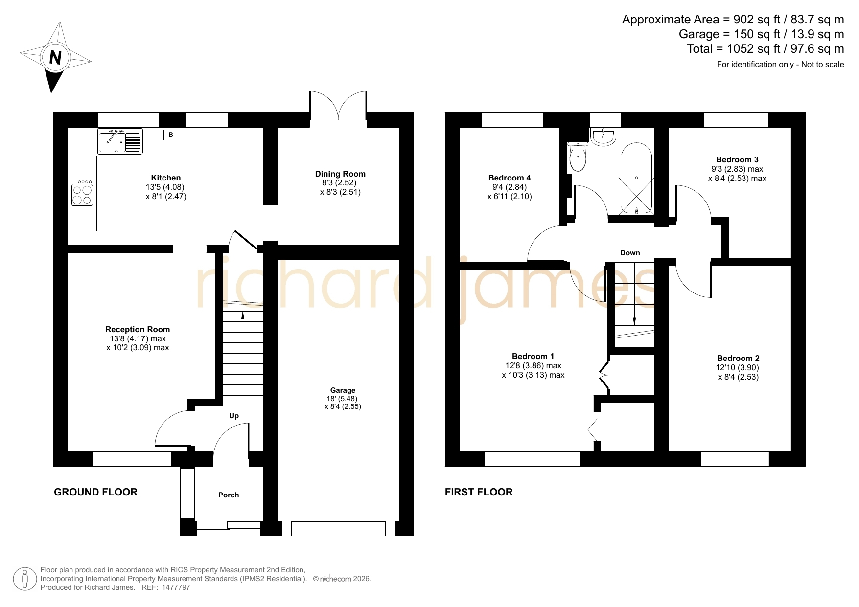 10, Bardsey Close, Royal Wootton Bassett floorplan
