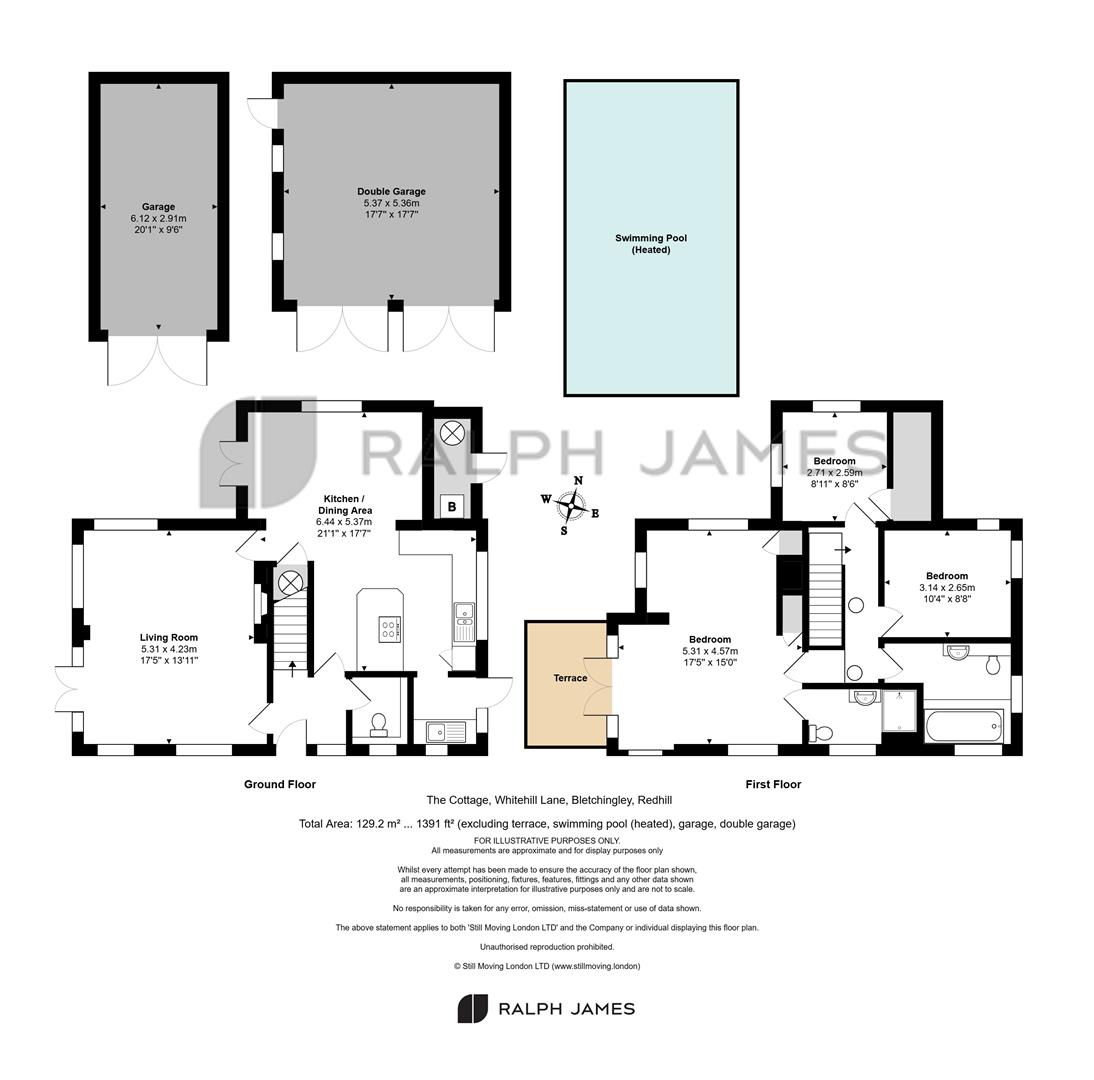 The Cottage, White Hill Lane, Redhill floorplan