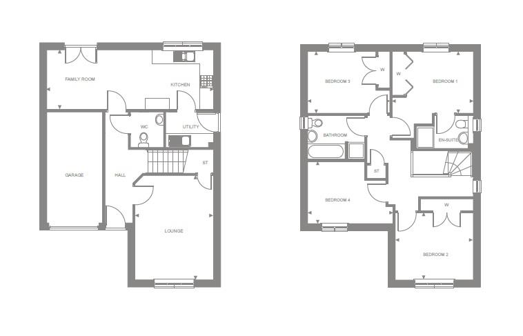 4 Bedrooms Detached house for sale in 'the Kidston' The Braes, Walker Group Development, Redding FK2