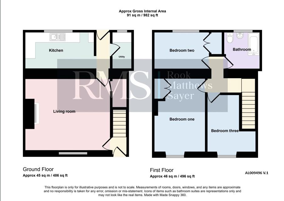 2 Brotherwick Farm Cottages, Morpeth floorplan