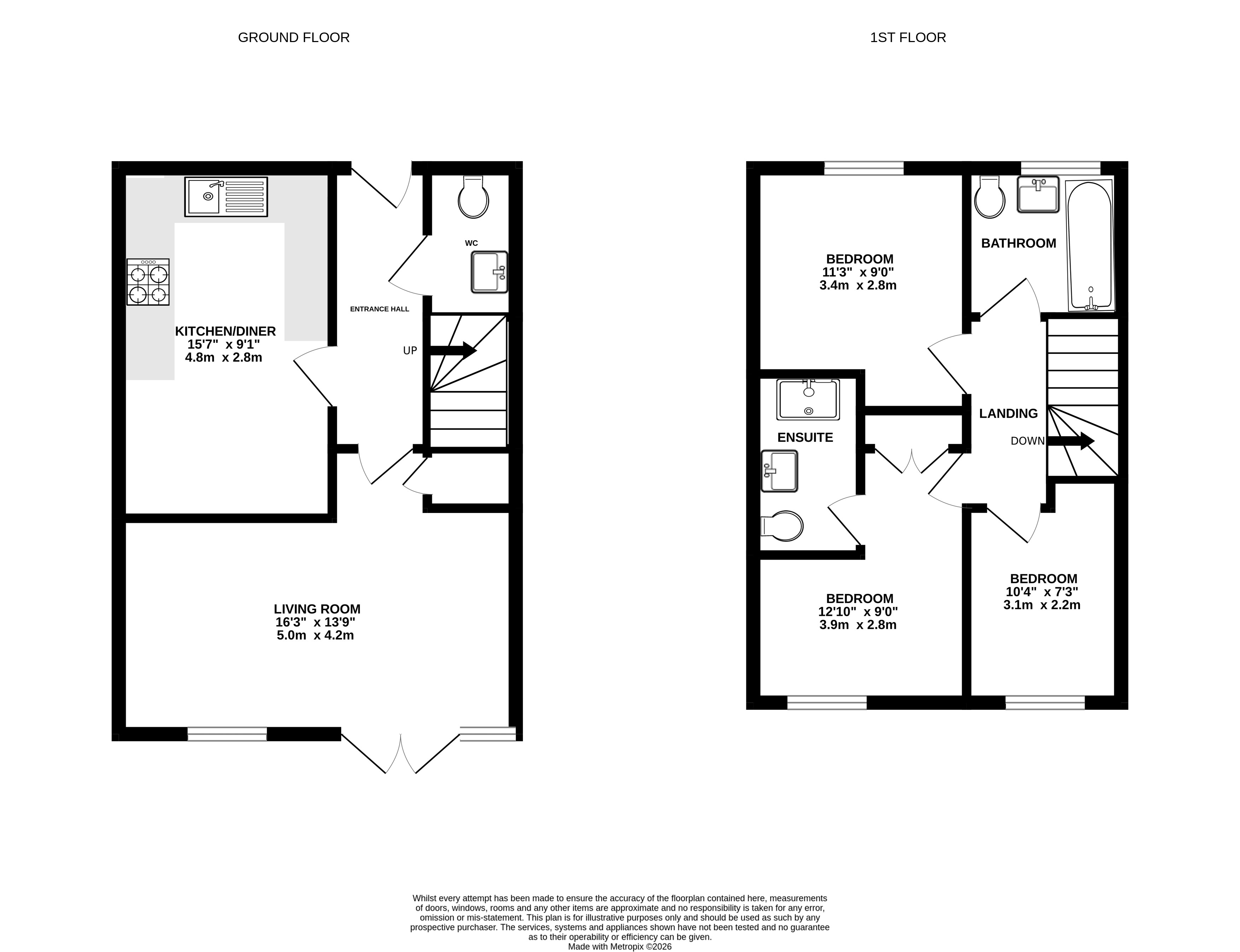49, Honey Lane, Colchester floorplan