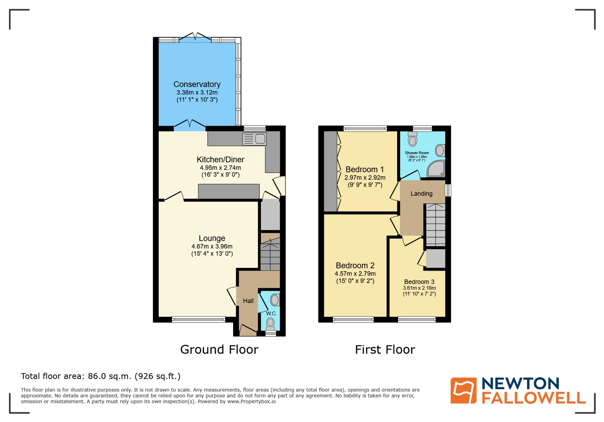 23 Evergreen Way, Selby floorplan