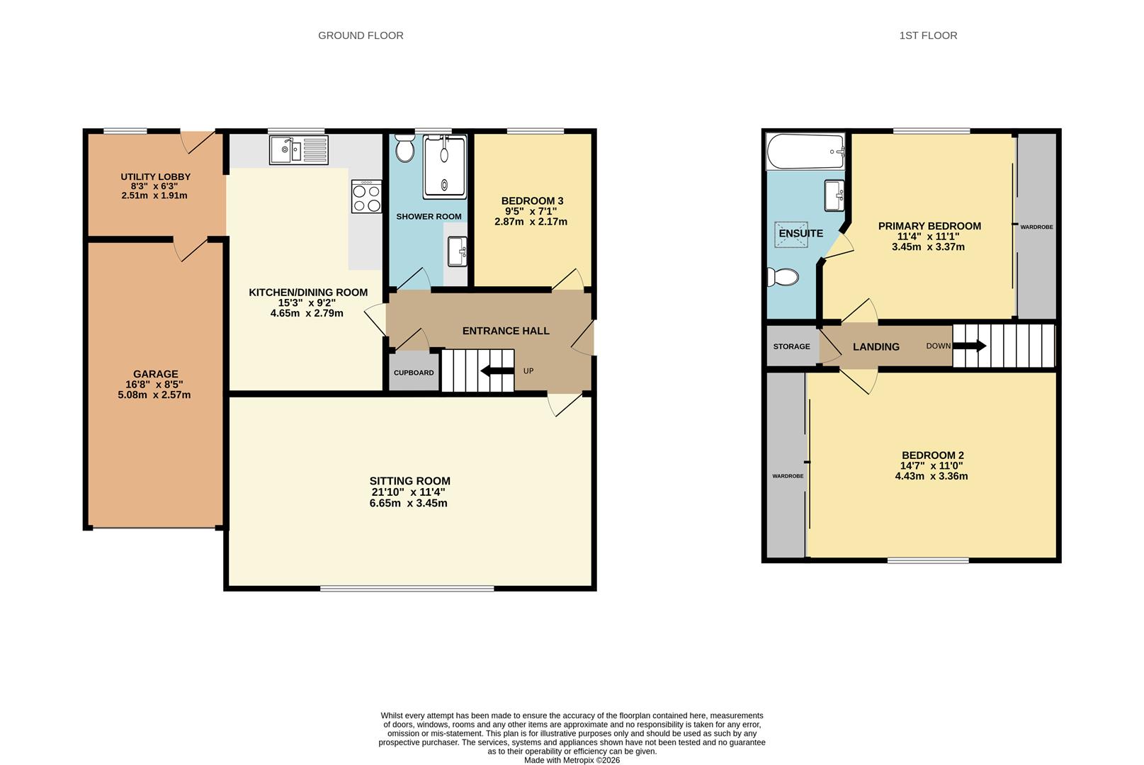 2, Clover Road, Norwich floorplan