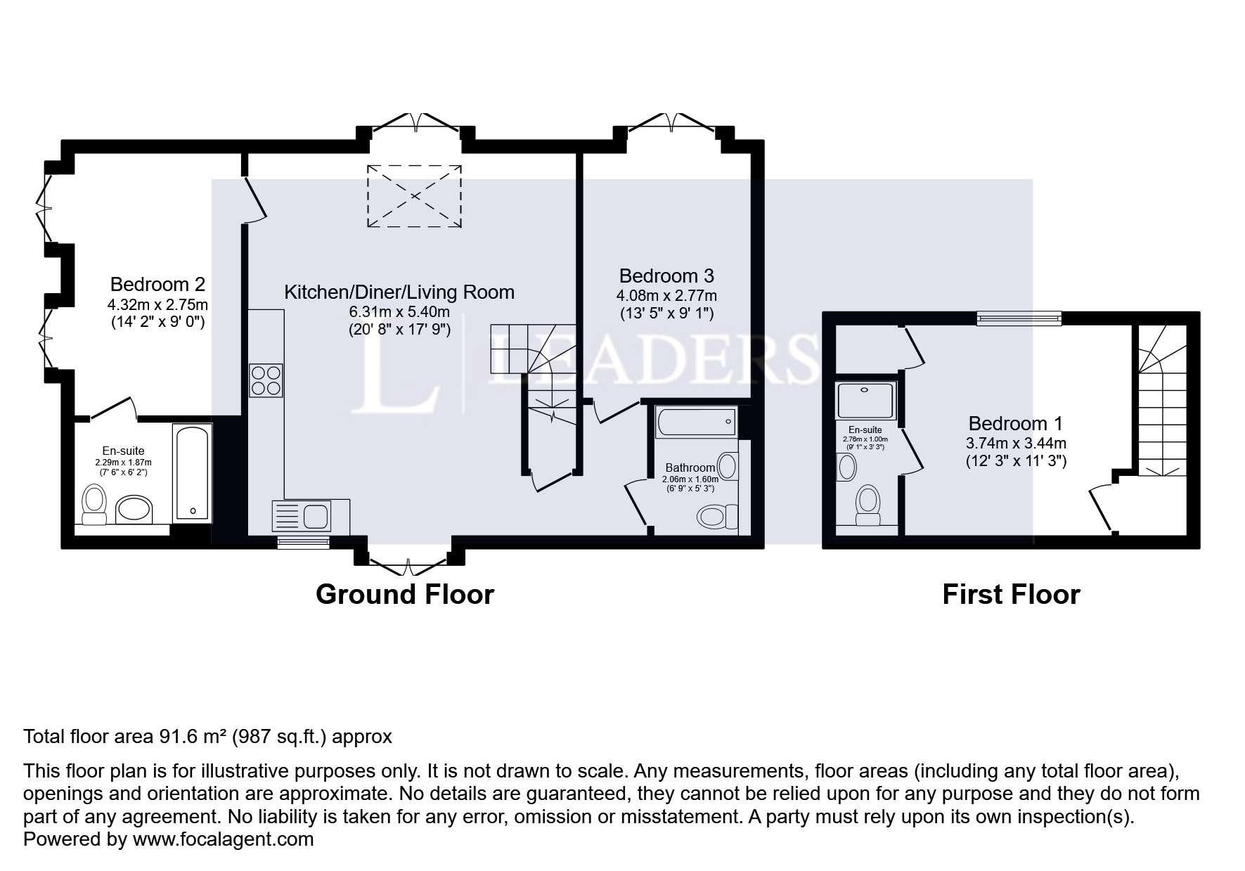 Marischal Road, Marischal Road floorplan
