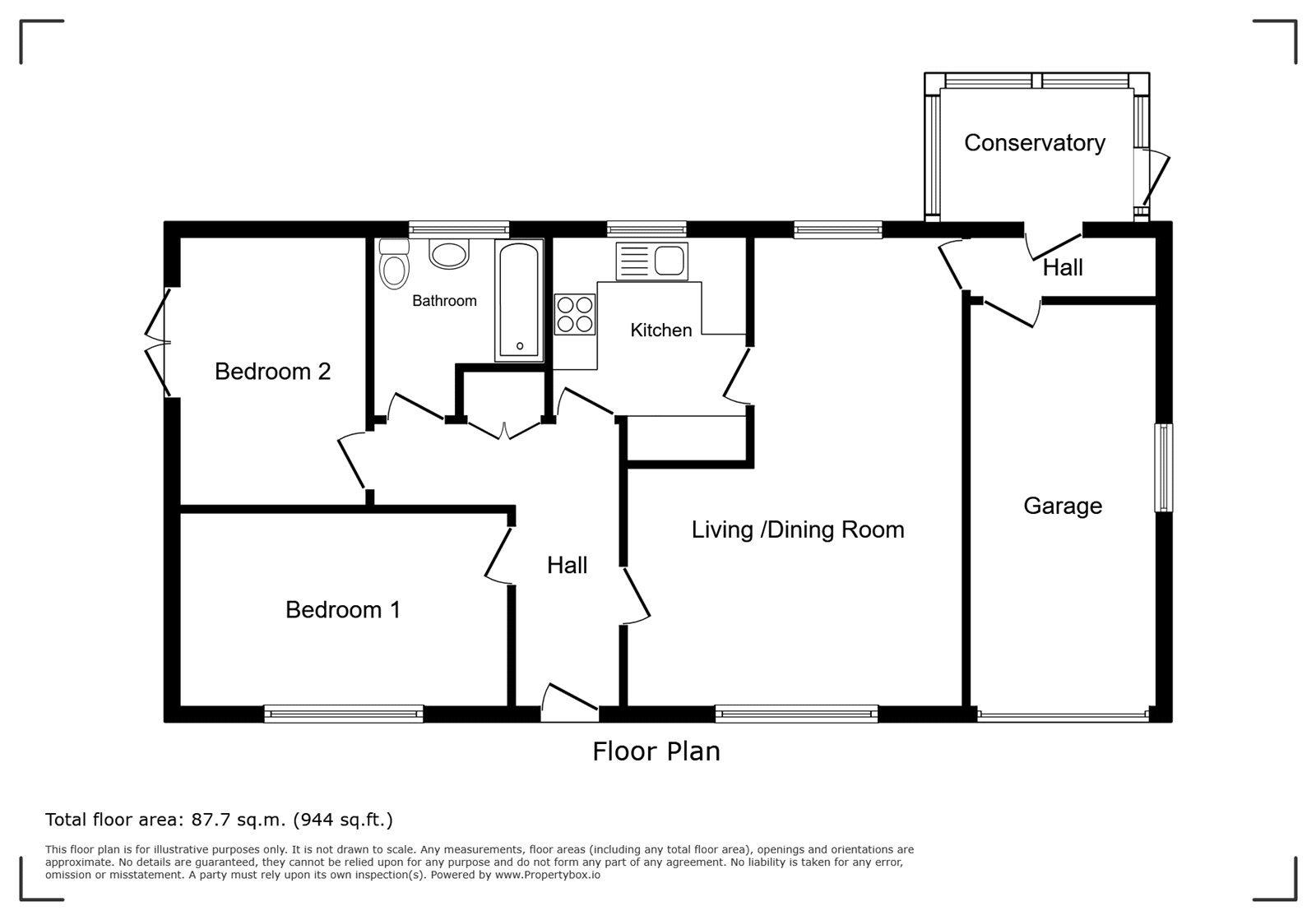 2, Brookedge, Brighstone floorplan