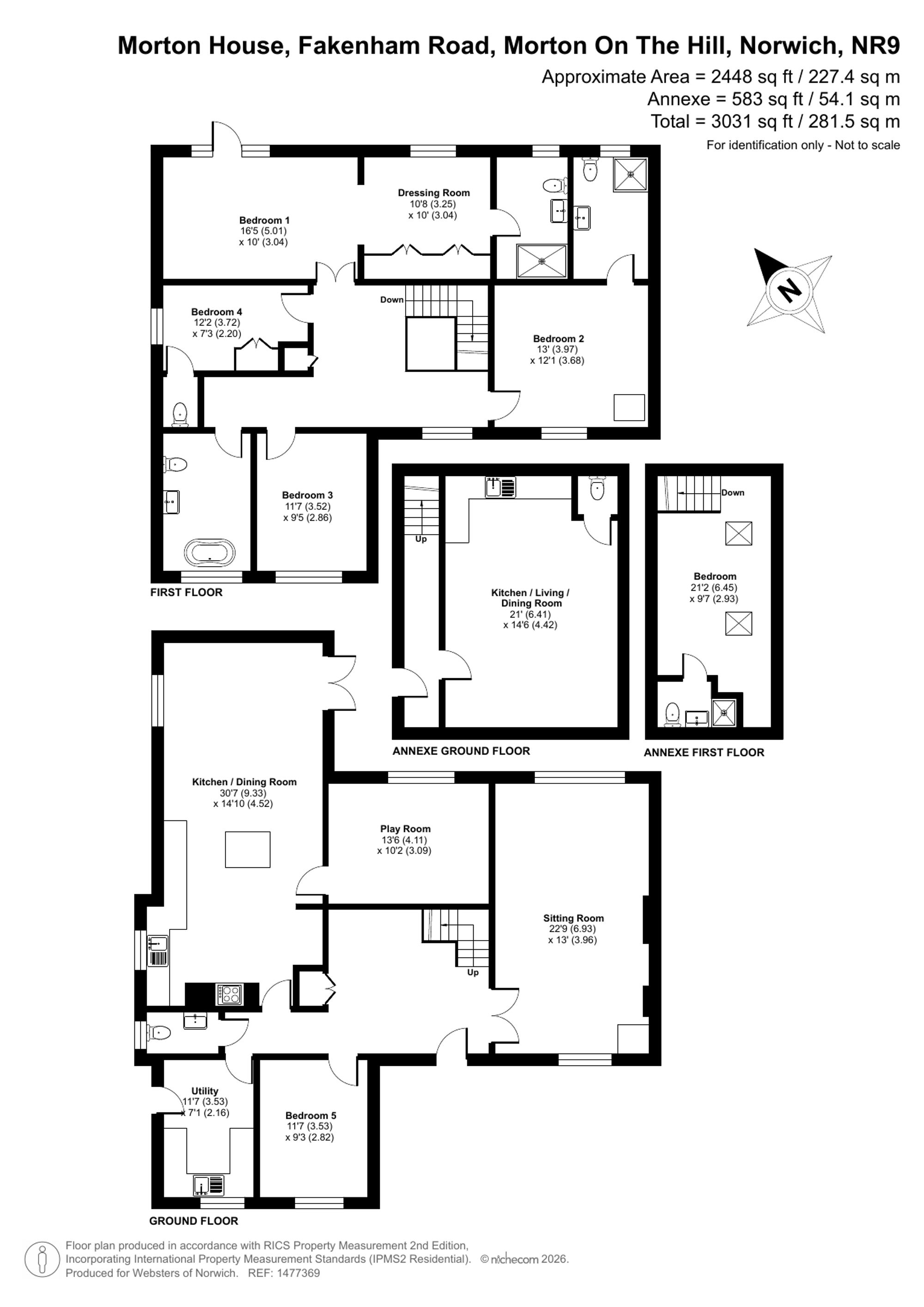 Morton House Fakenham Road, Norwich floorplan