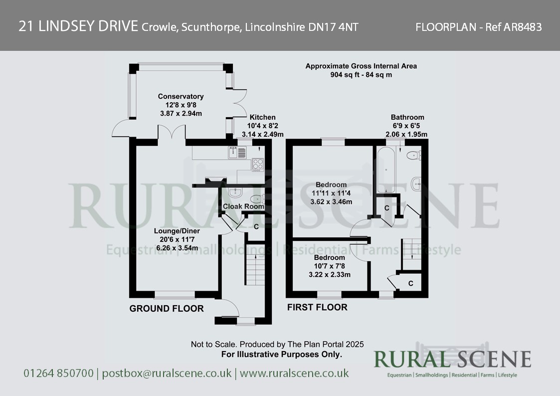 21 LINDSEY DRIVE, 21 Lindsey Drive, Scunthorpe floorplan