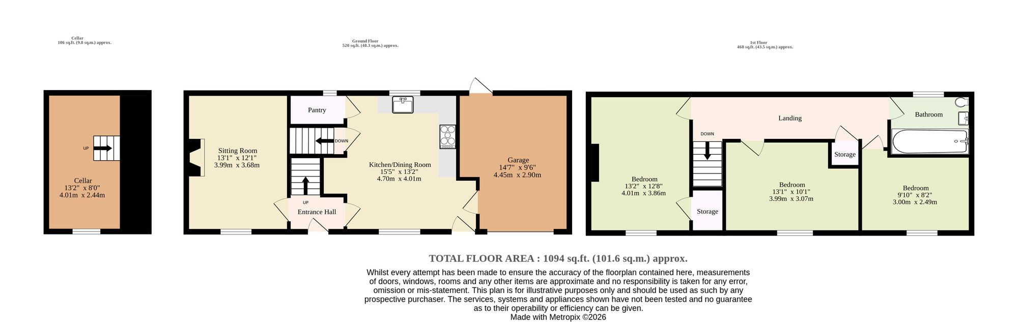 10 Church Lane, Thetford floorplan