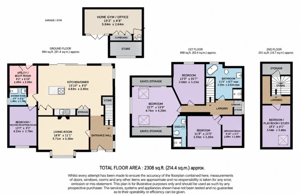 16, York Road, York floorplan