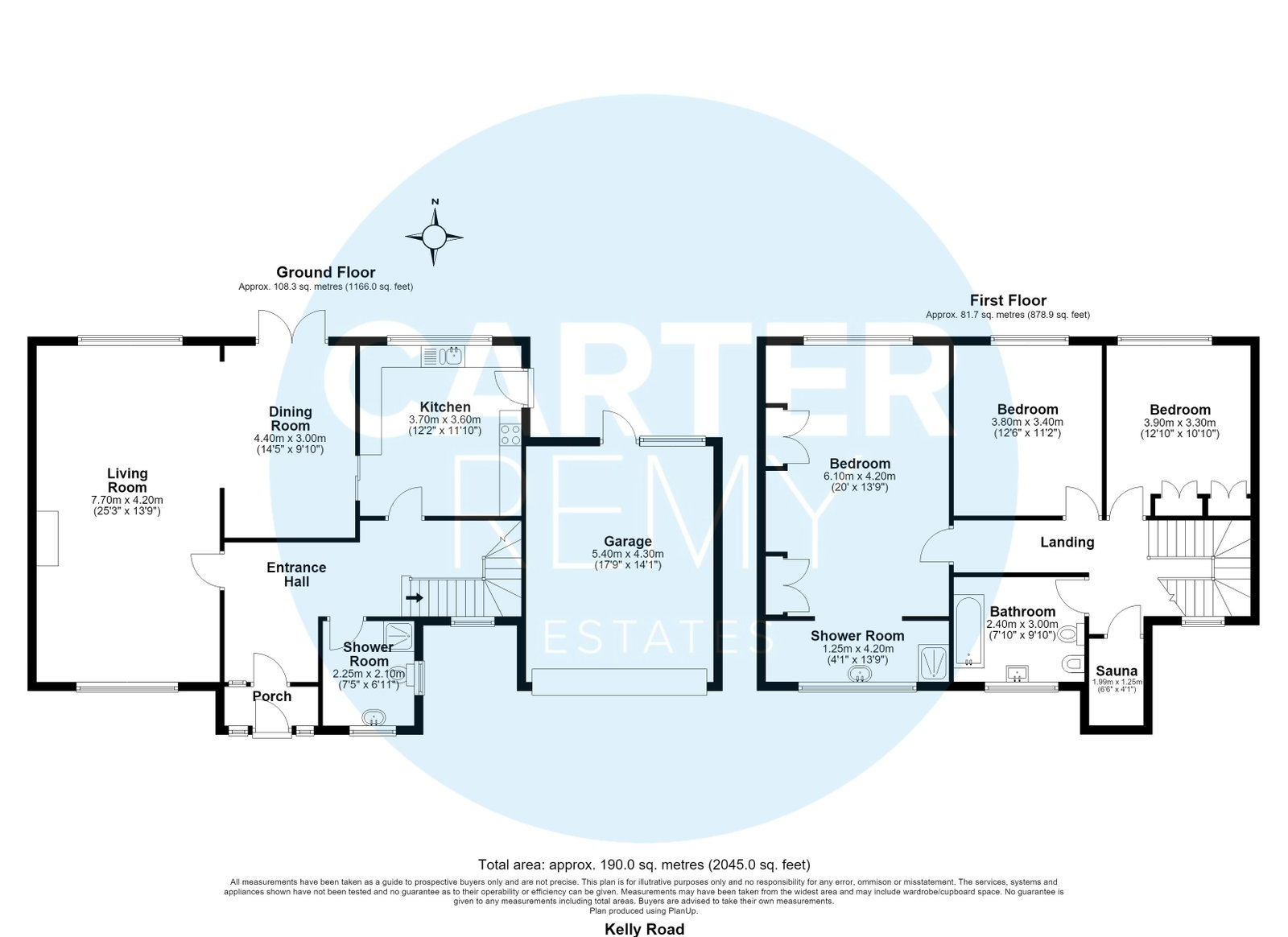 14, Kelly Road, Basildon floorplan
