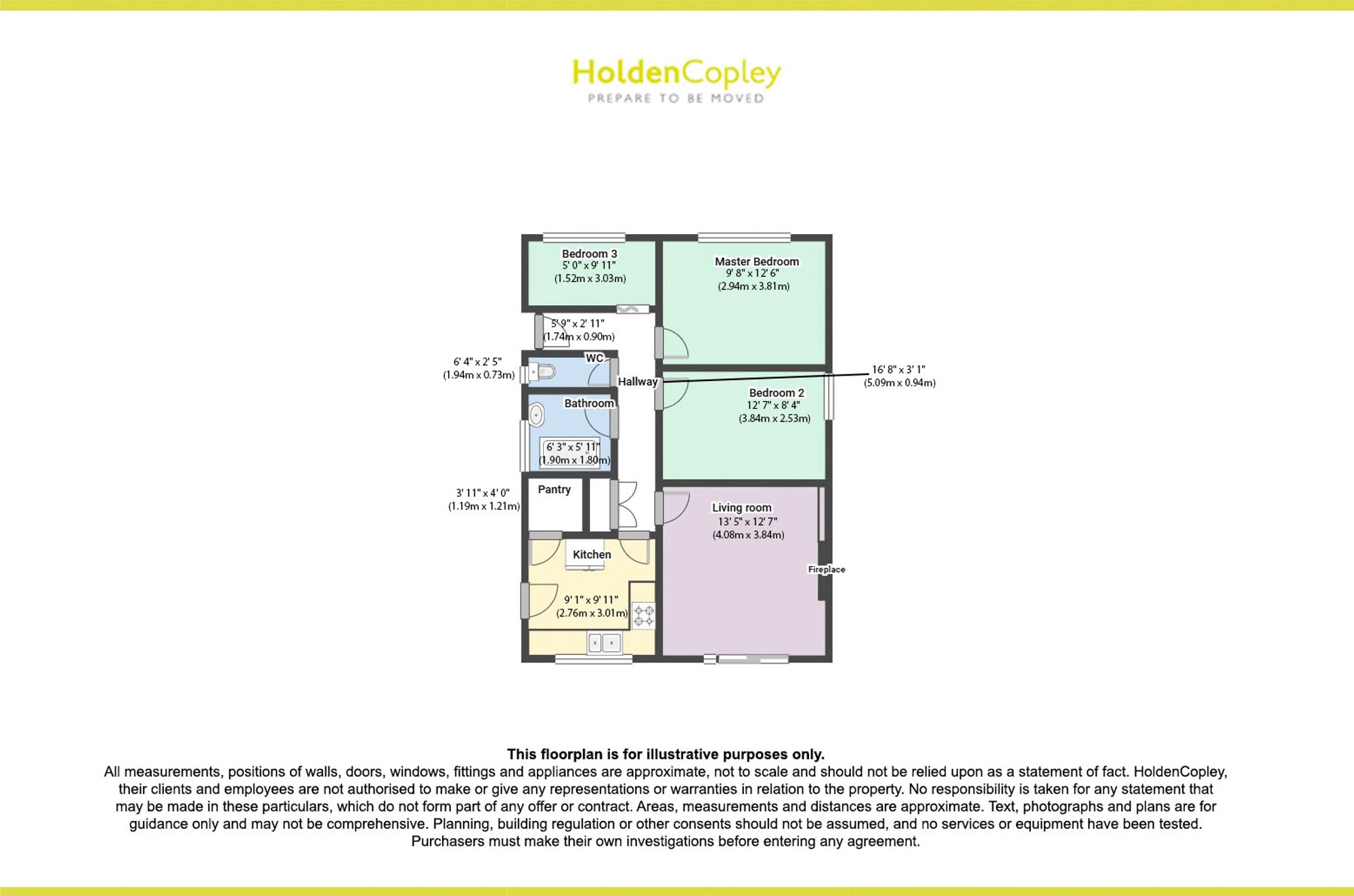 34 Baker Avenue, Nottingham floorplan