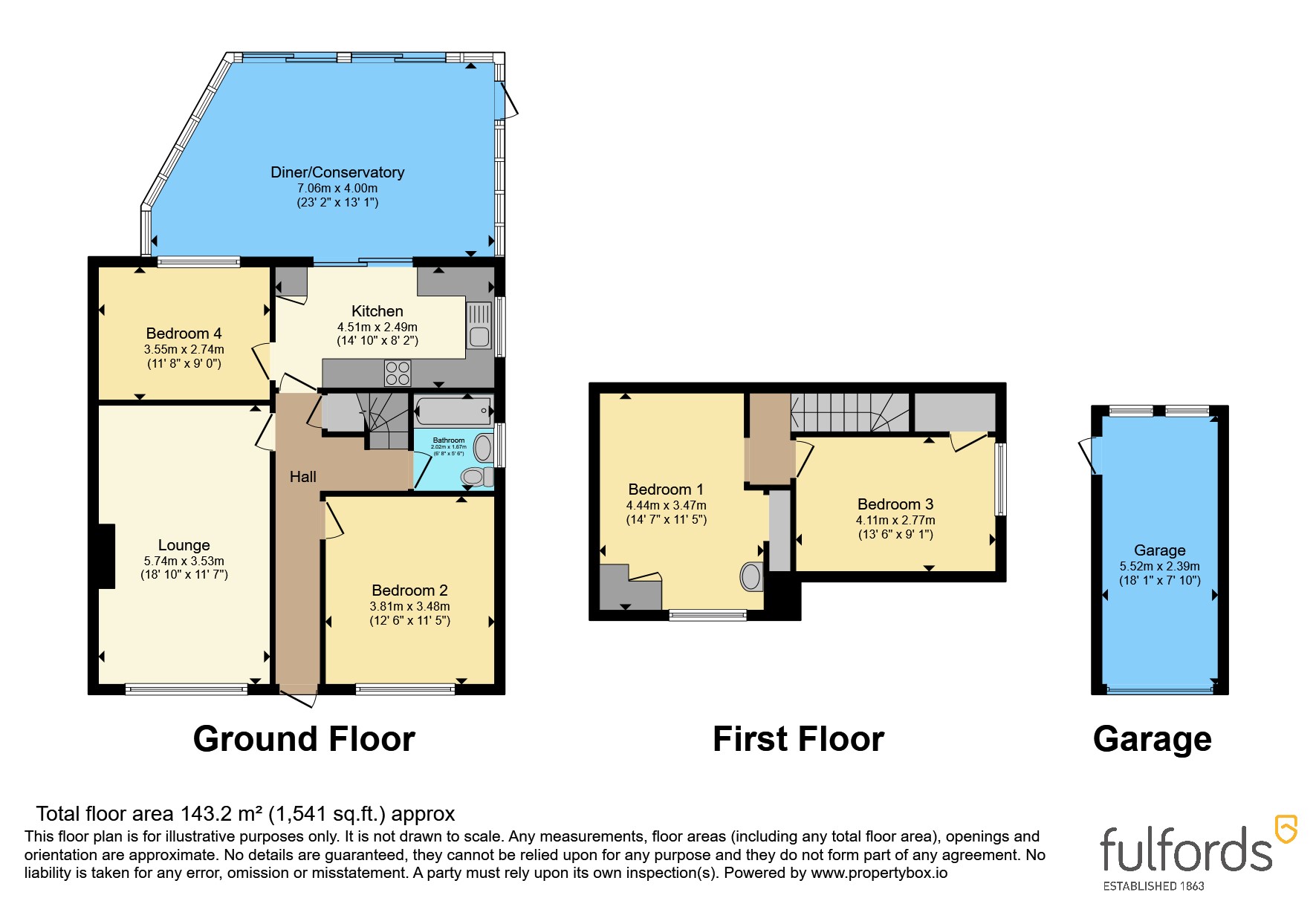 16, Brixham Road, Devon floorplan