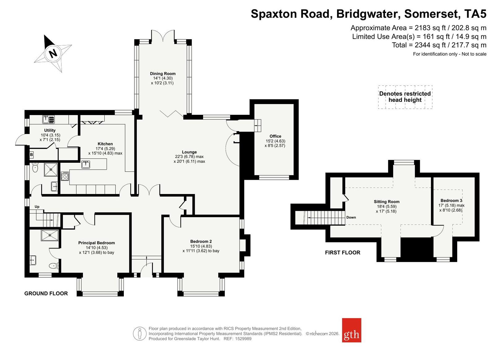 2, Spaxton Road, Somerset floorplan