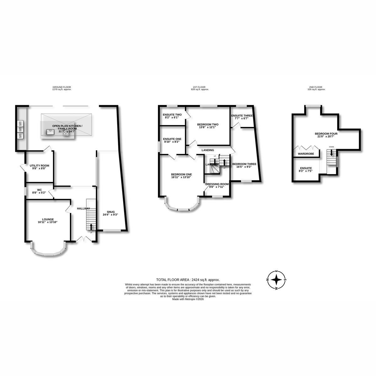 38, Mount Avenue, Westcliff-on-sea floorplan