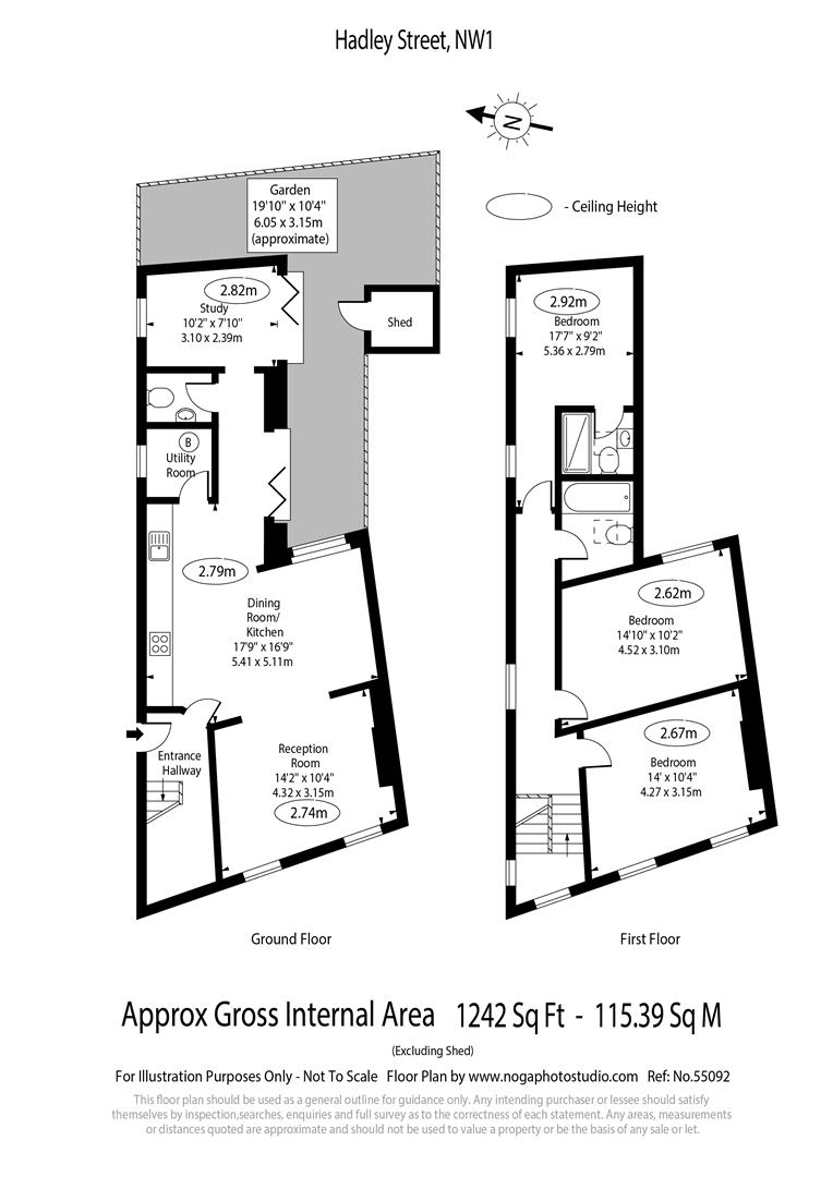 Hadley Street, London floorplan