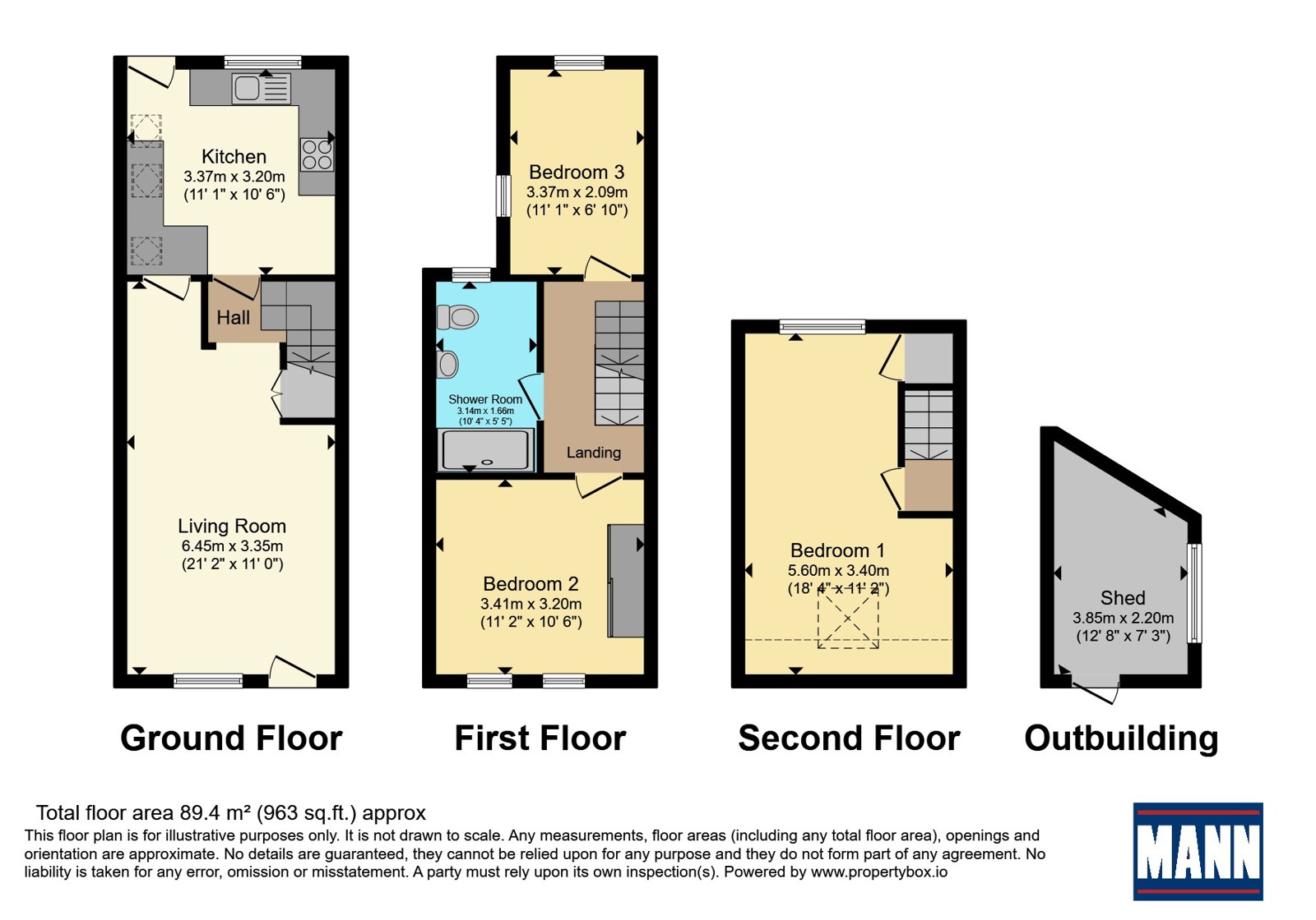 5, Barham Road, Kent floorplan