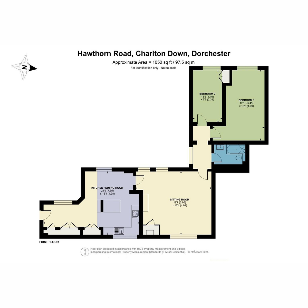 28 Herrison House, Charlton Down, Dorchester floorplan