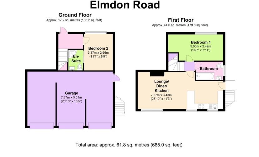 70, Elmdon Road, Birmingham floorplan