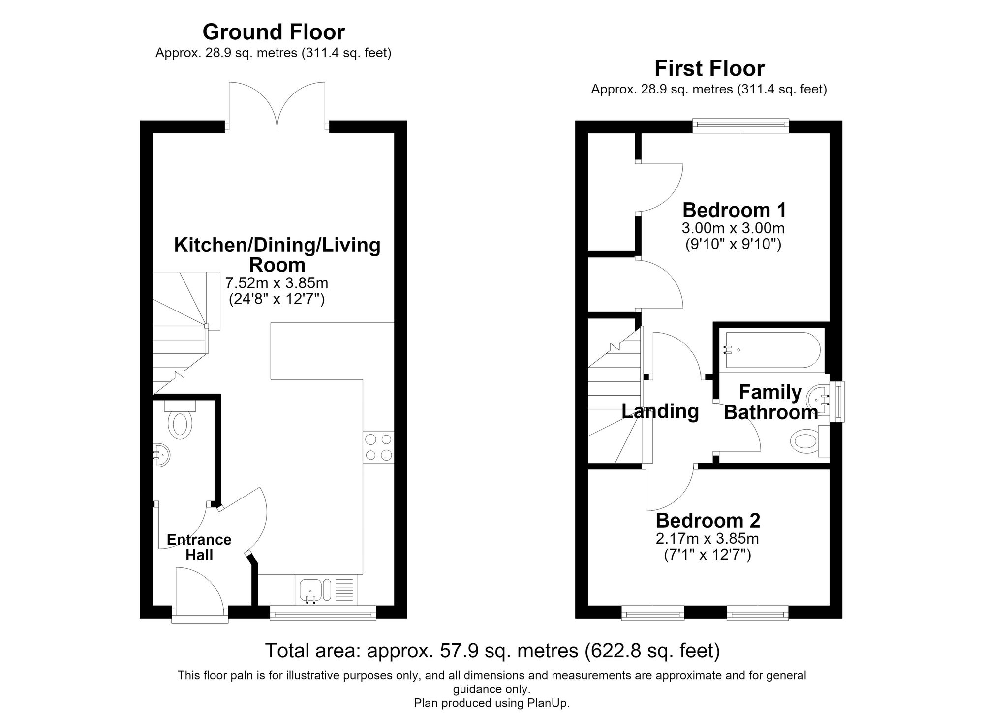 15 Byron Avenue, Wantage floorplan