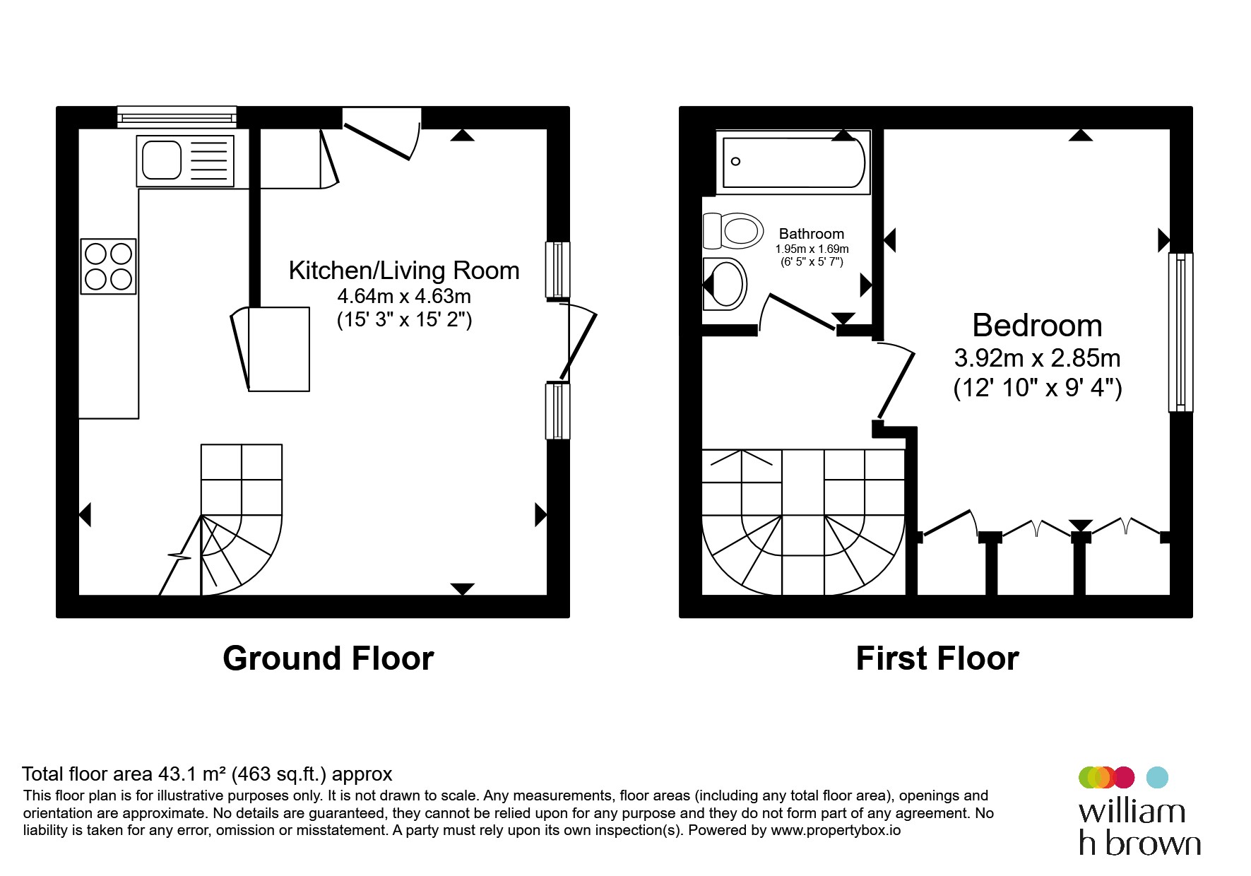 34, Kiln Way, Grays floorplan
