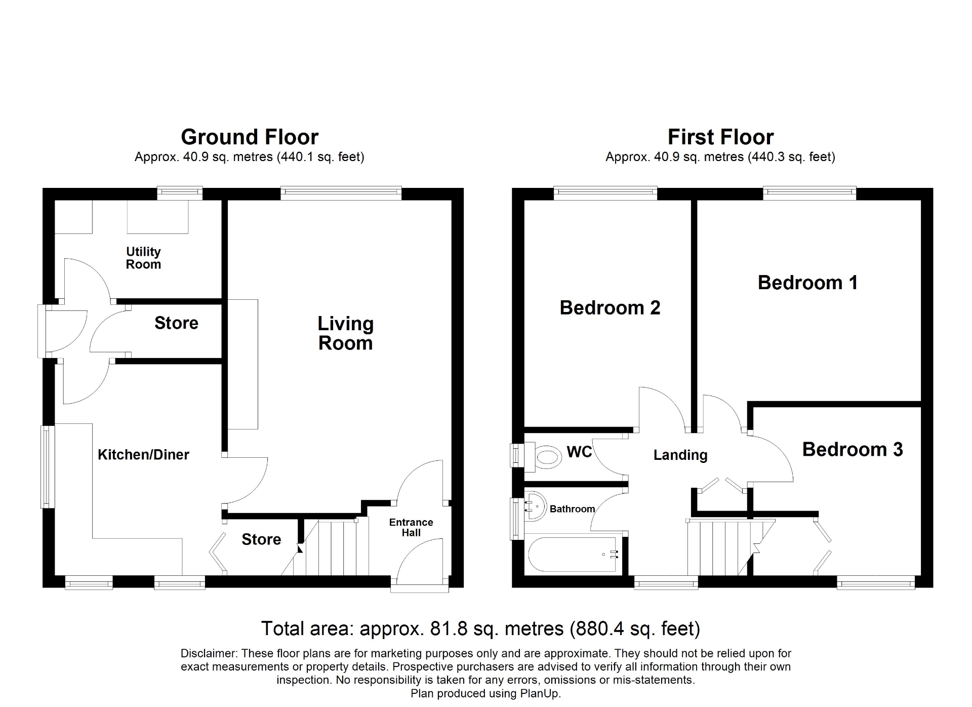 40, Derwent Drive, Alfreton floorplan