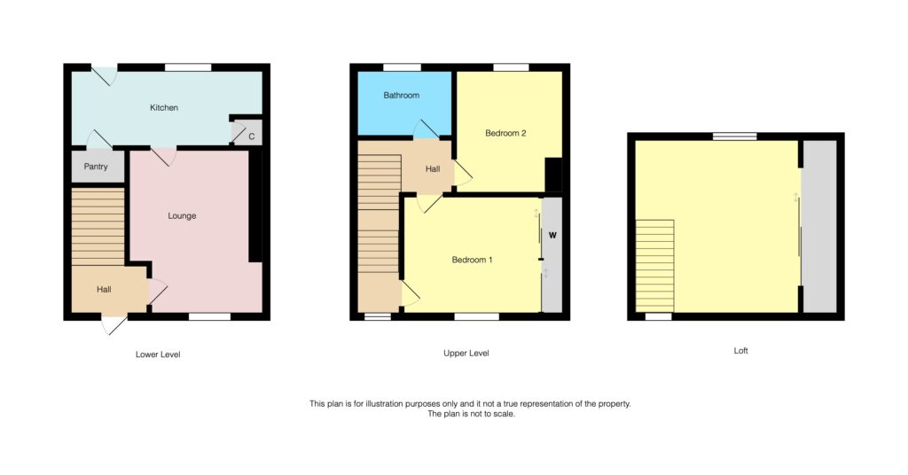 2 bed terraced house for sale in Park Road, Calderbank, Airdrie ML6