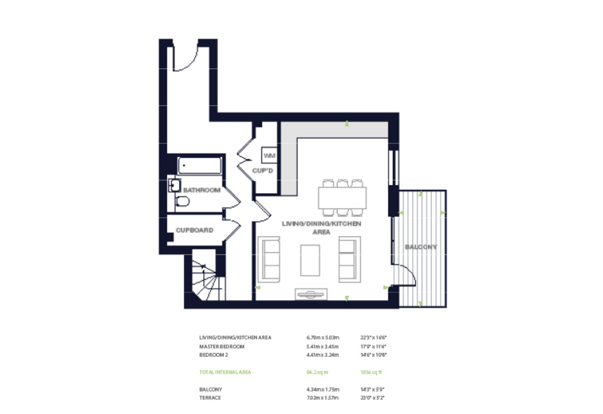 2 Bedrooms Flat for sale in Bollo Lane, London W3