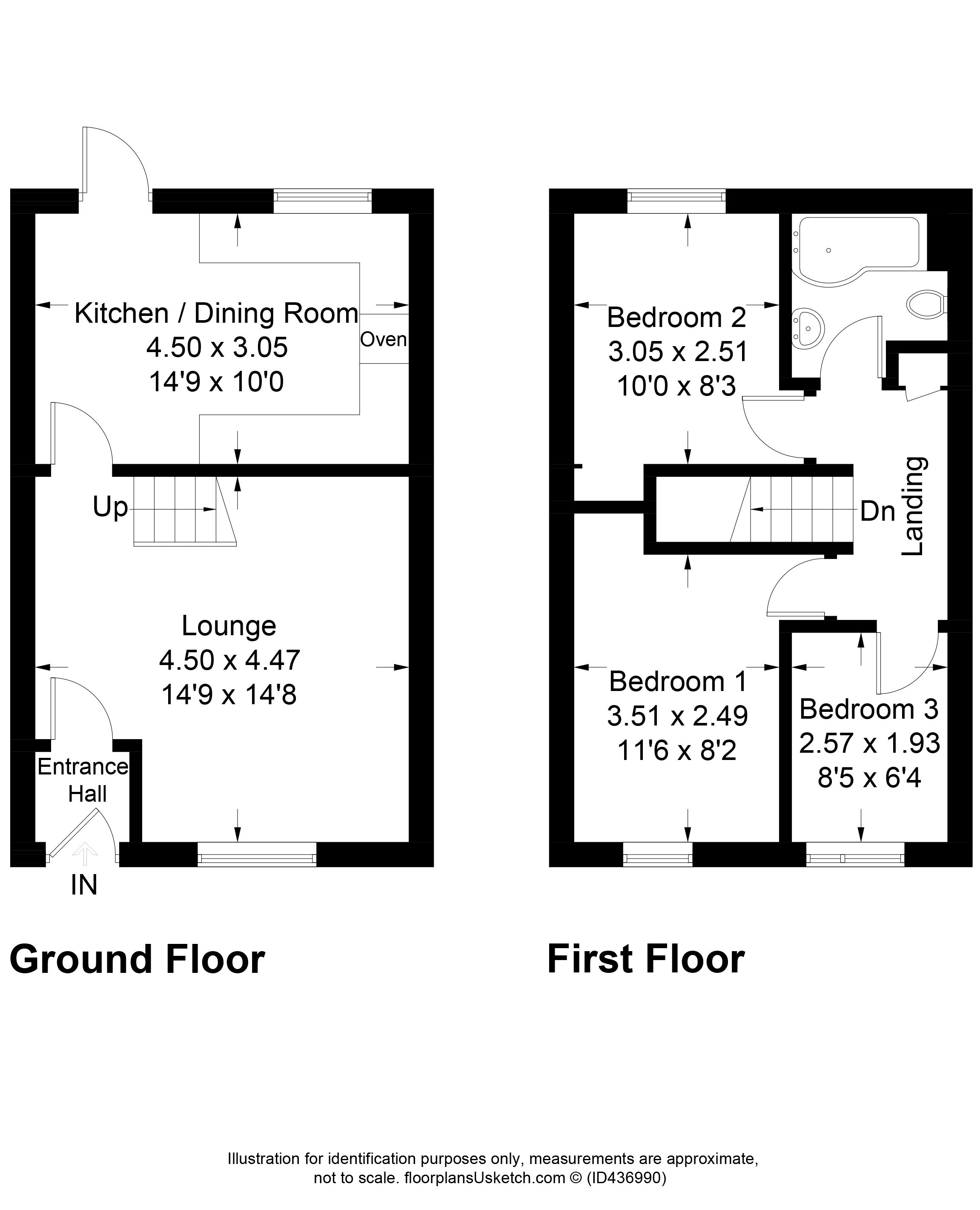 3 bed terraced house to rent in Brook Close, Ludgershall